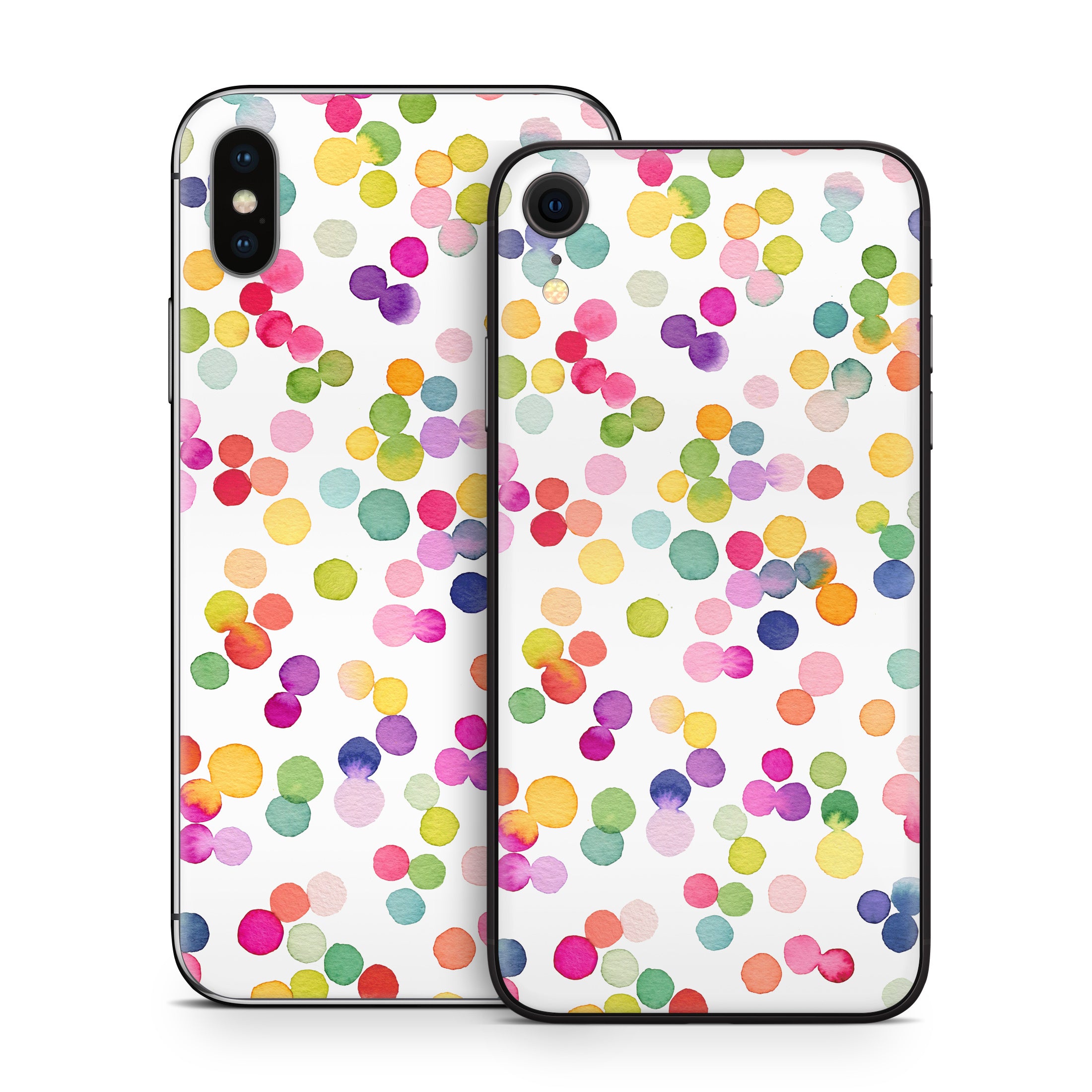 Confetti Dots - Apple iPhone X Skin