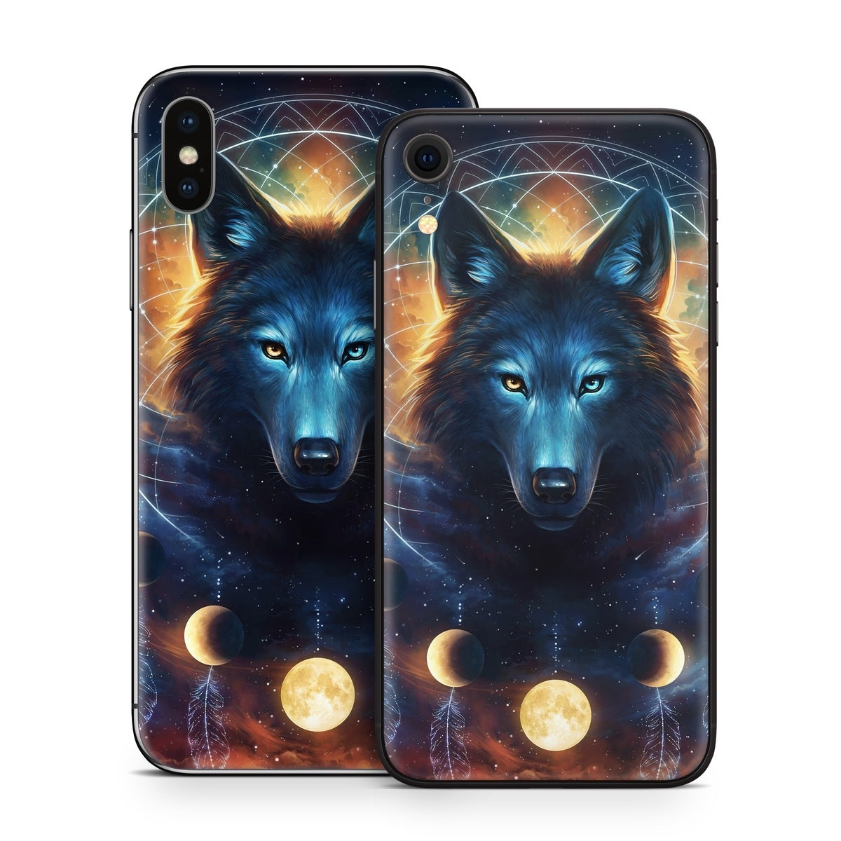 Dreamcatcher Wolf - Apple iPhone X Skin
