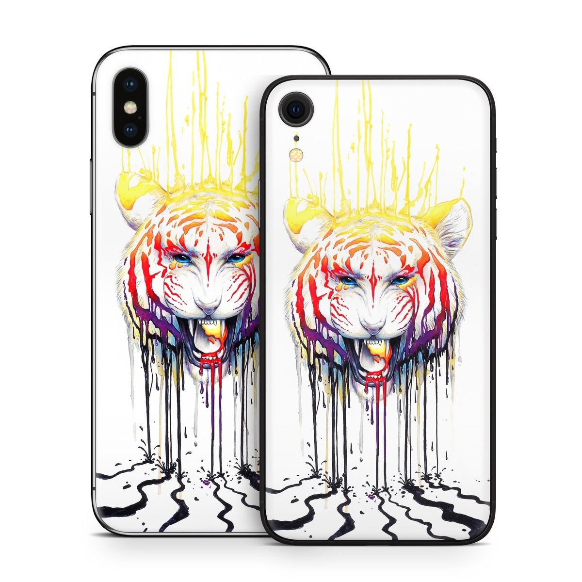 Fading Tiger - Apple iPhone X Skin