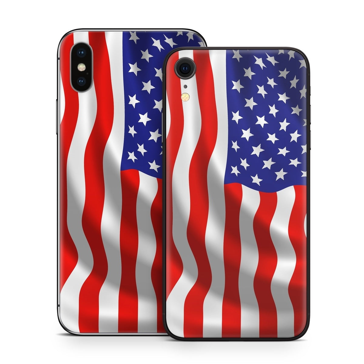 USA Flag - Apple iPhone X Skin