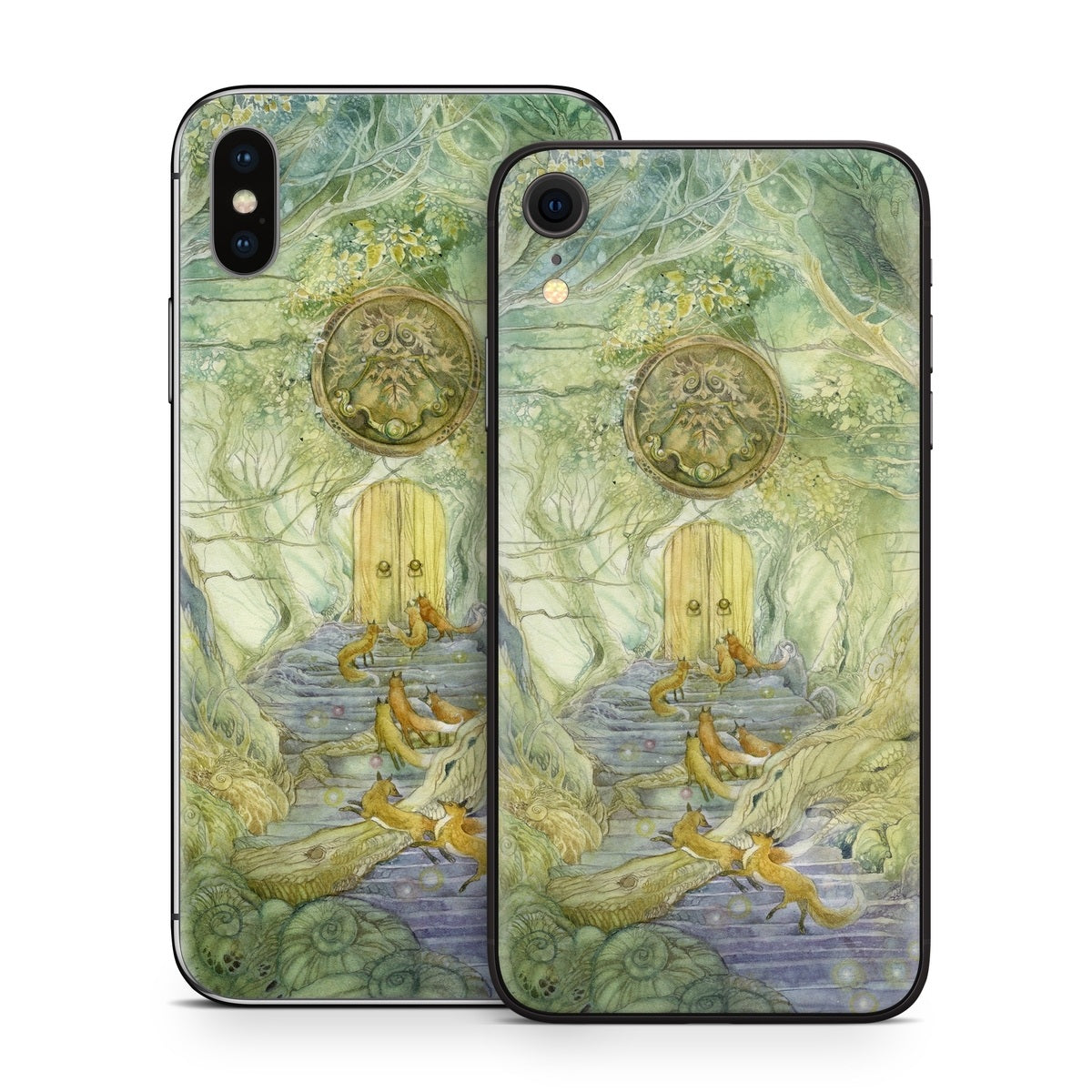 Green Gate - Apple iPhone X Skin