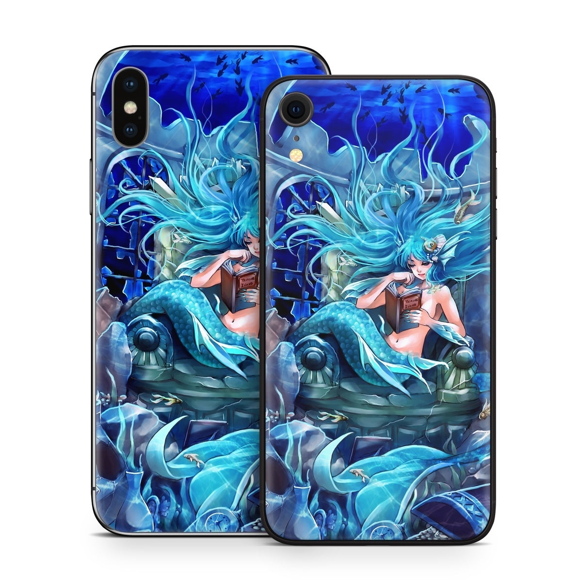 In Her Own World - Apple iPhone X Skin