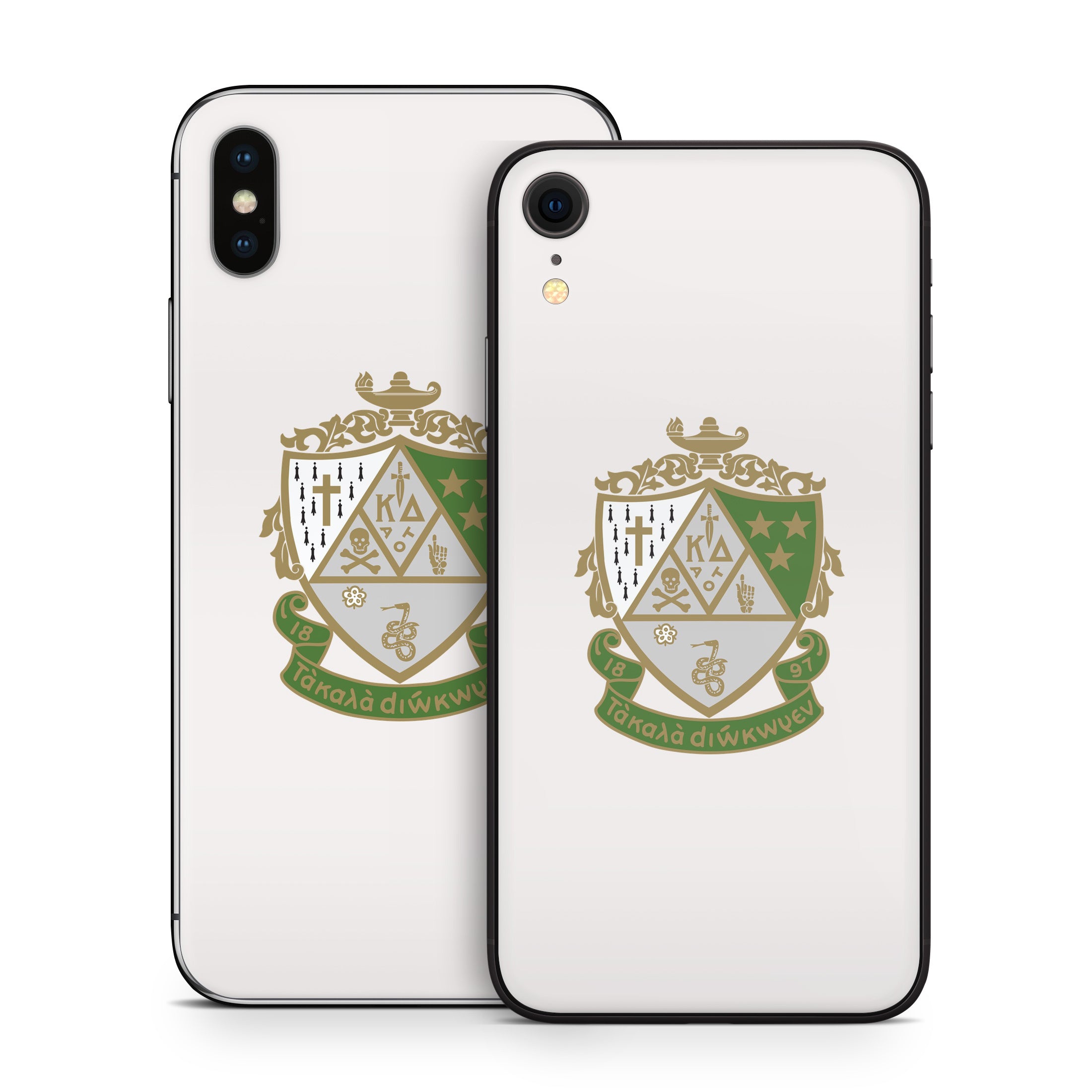 Kappa Delta Crest Pearl White - Apple iPhone X Skin