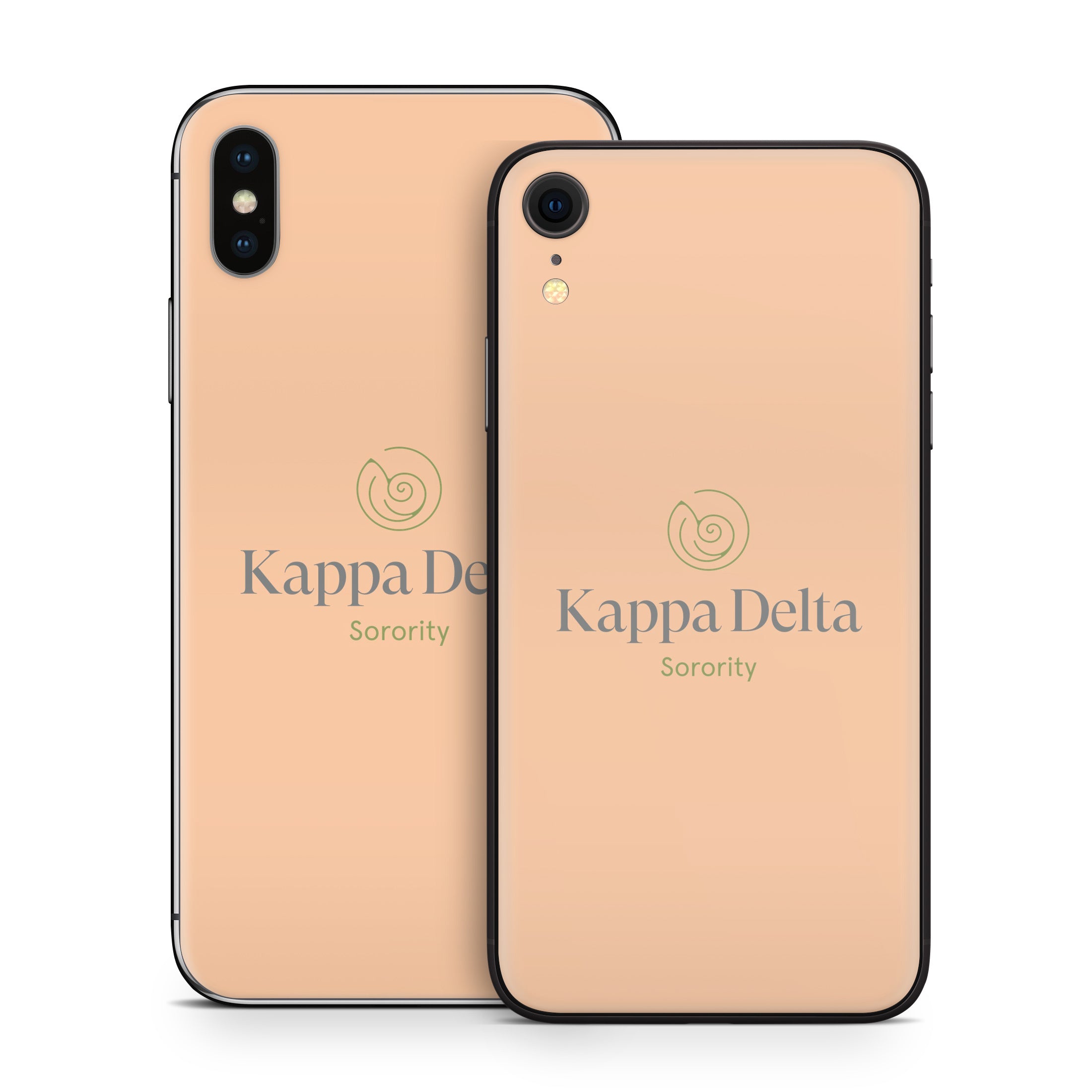 Kappa Delta Primary Logo Empowered Peach - Apple iPhone X Skin