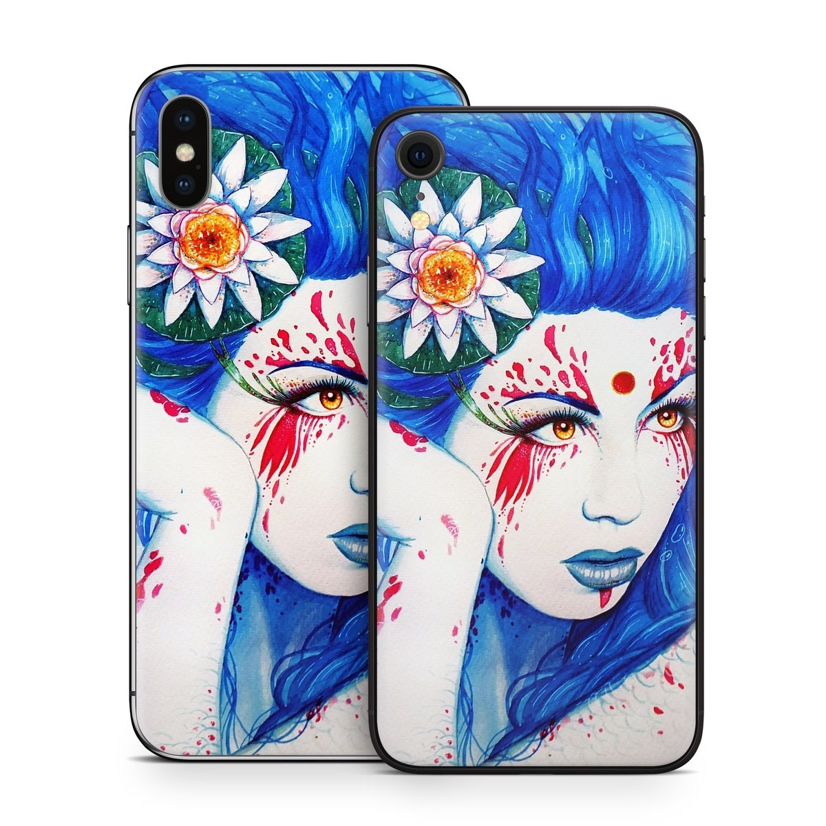 Lady Koi - Apple iPhone X Skin