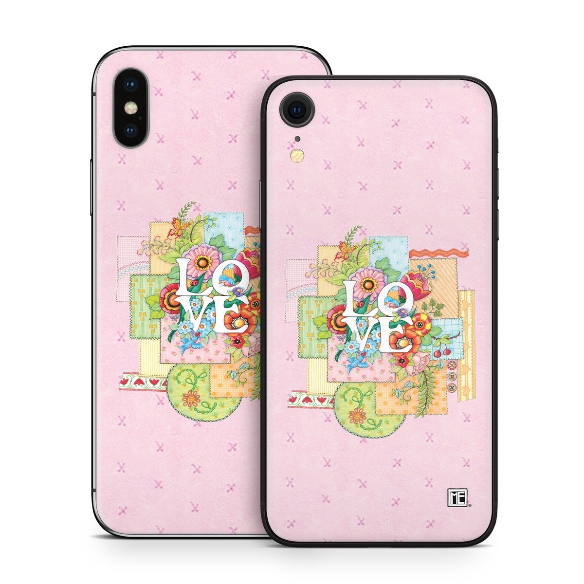 Love And Stitches - Apple iPhone X Skin