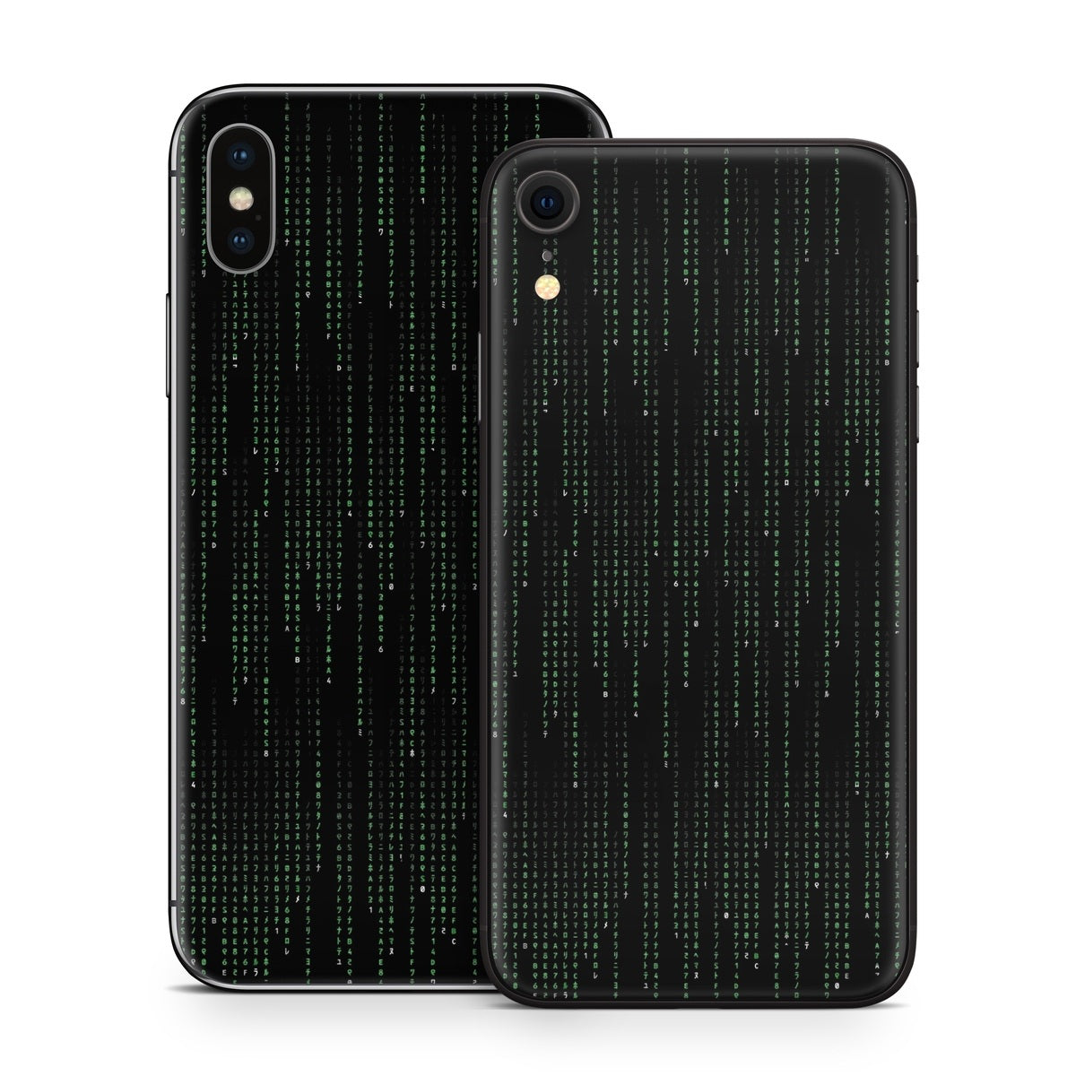 Matrix Style Code - Apple iPhone X Skin
