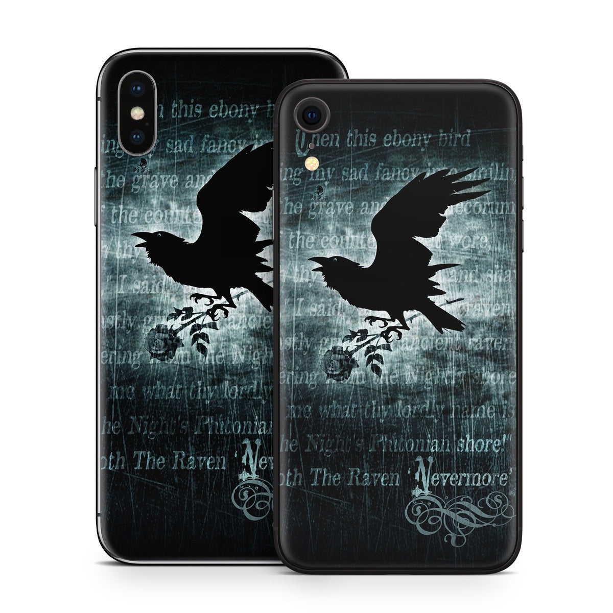 Nevermore - Apple iPhone X Skin