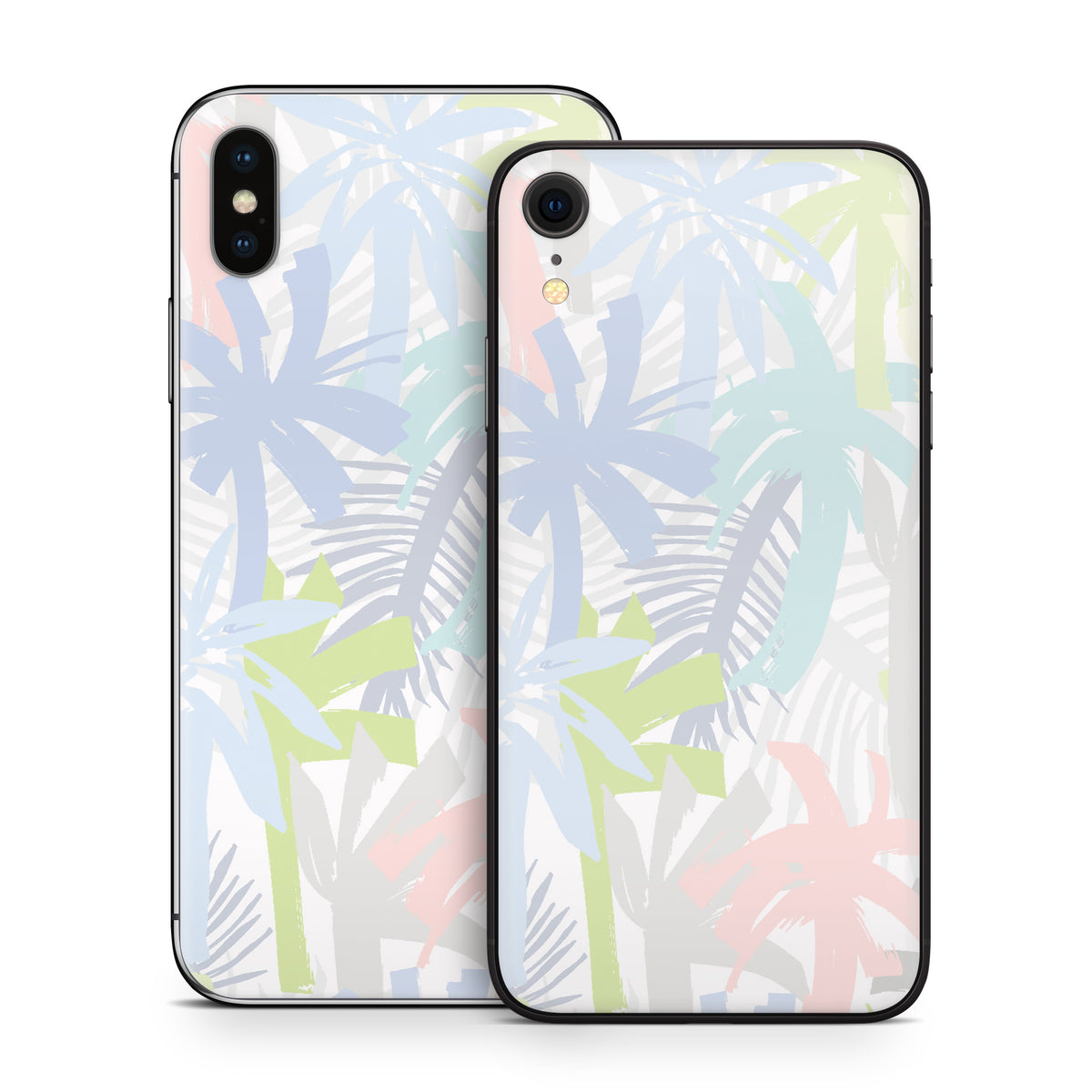 Pastel Palms - Apple iPhone X Skin