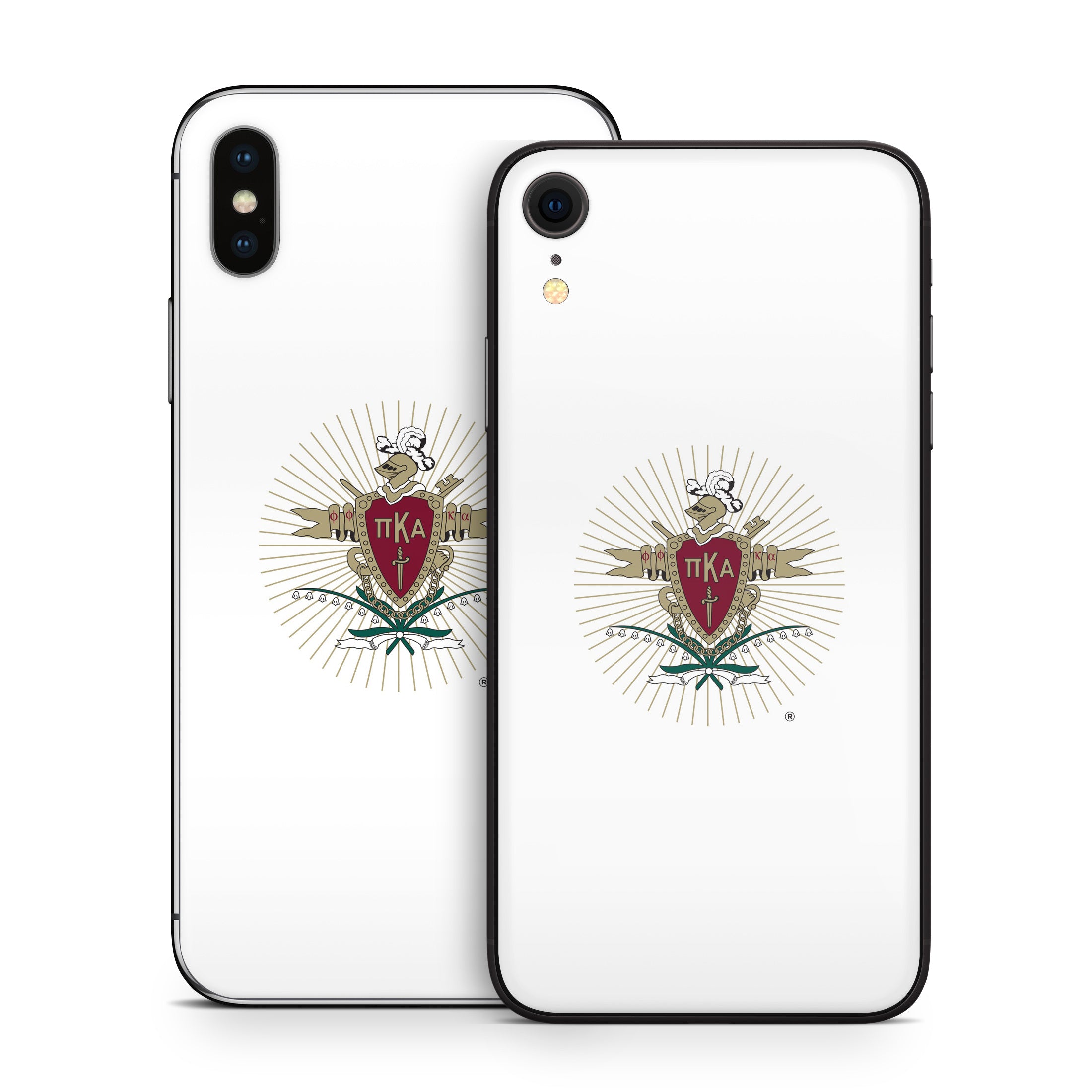 Pi Kappa Alpha Coat of Arms - Apple iPhone X Skin