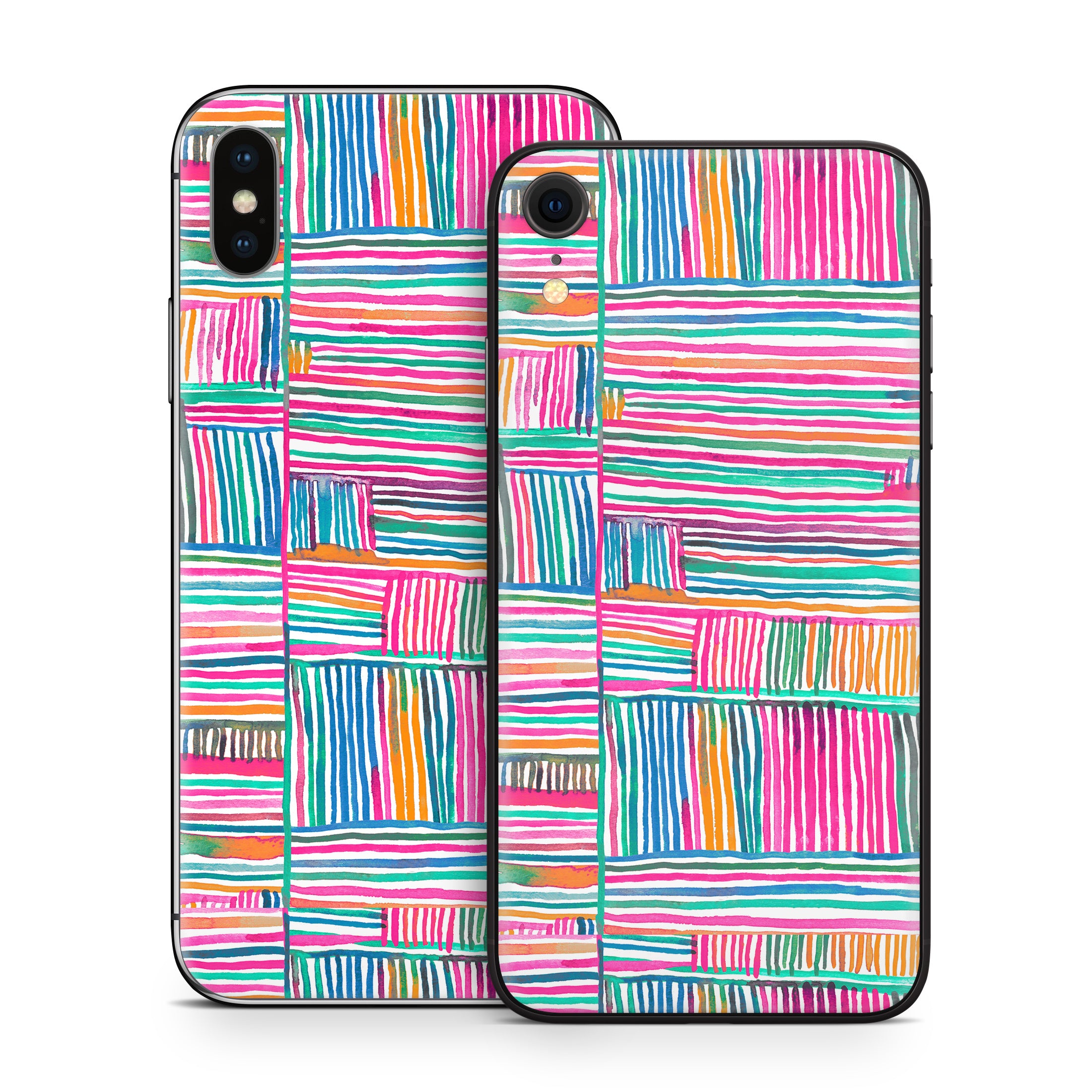 Relaxing Stripes - Apple iPhone X Skin