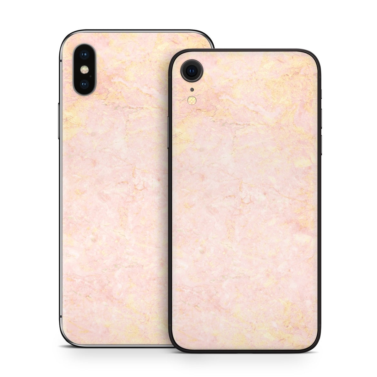 Rose Gold Marble - Apple iPhone X Skin