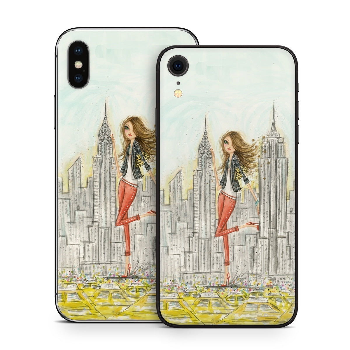 The Sights New York - Apple iPhone X Skin