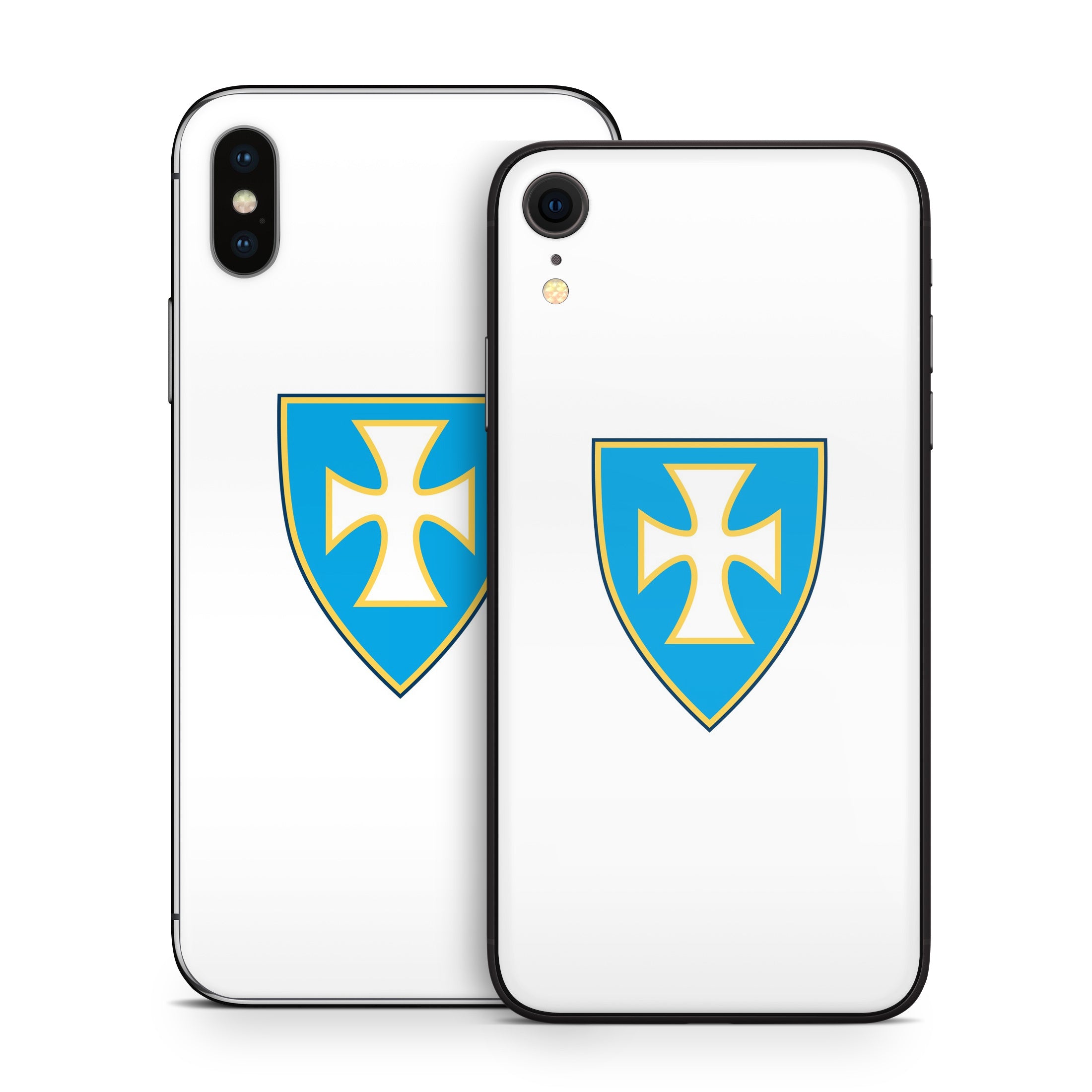 Sigma Chi Shield White - Apple iPhone X Skin