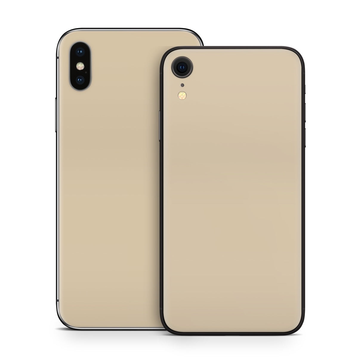 Solid State Beige - Apple iPhone X Skin