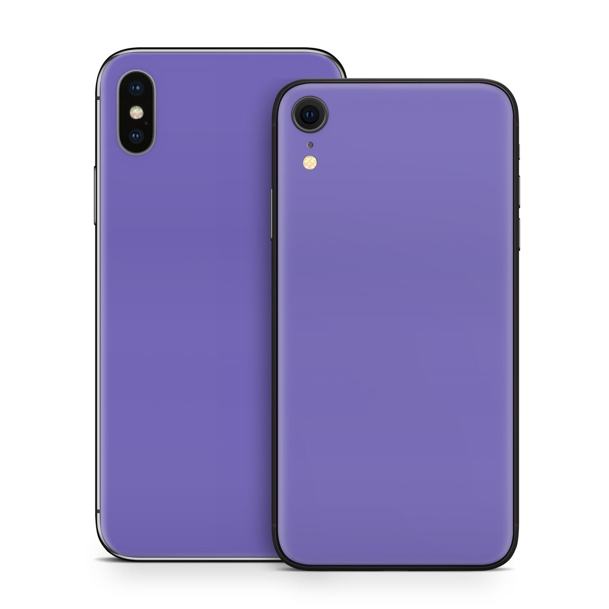Solid State Purple - Apple iPhone X Skin
