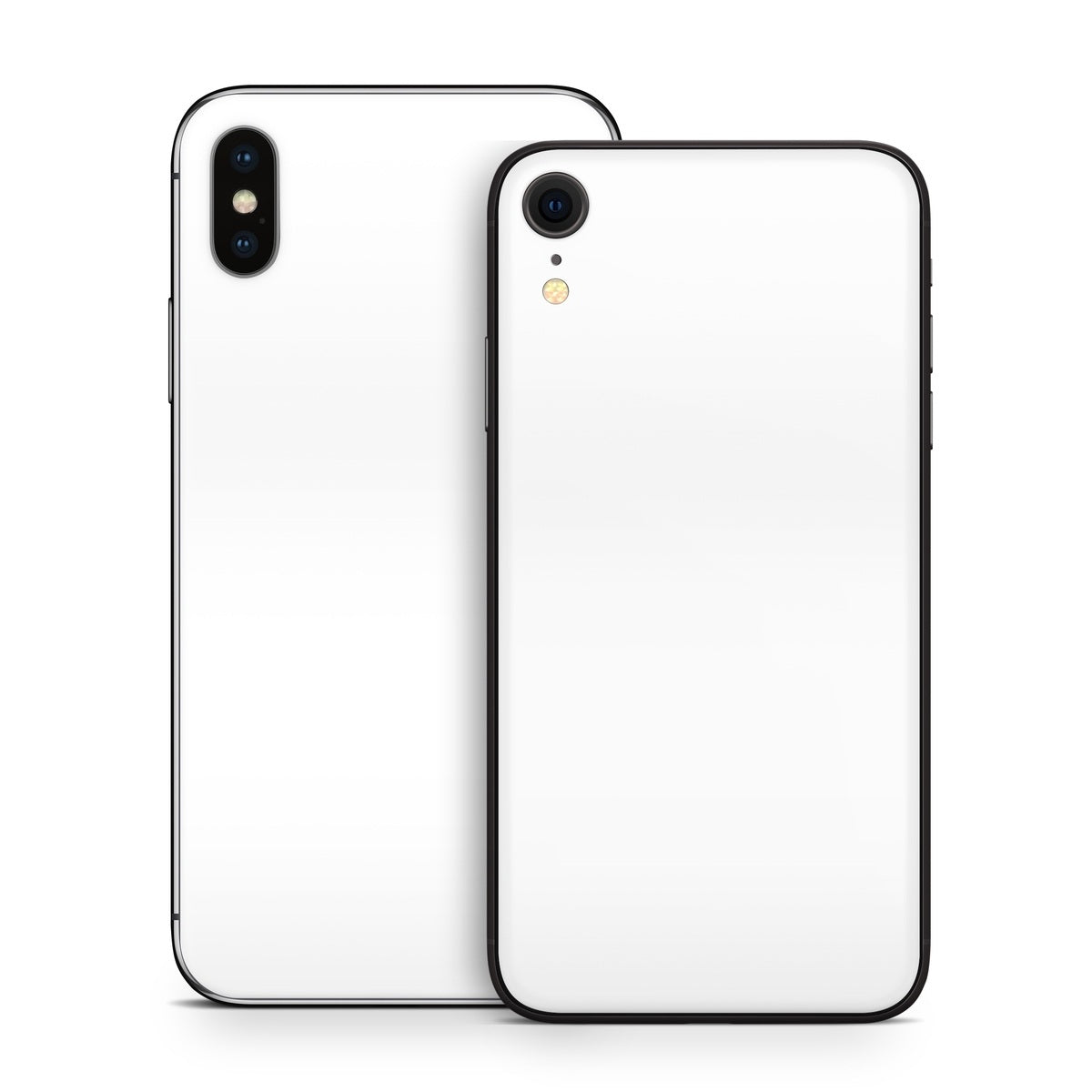 Solid State White - Apple iPhone X Skin