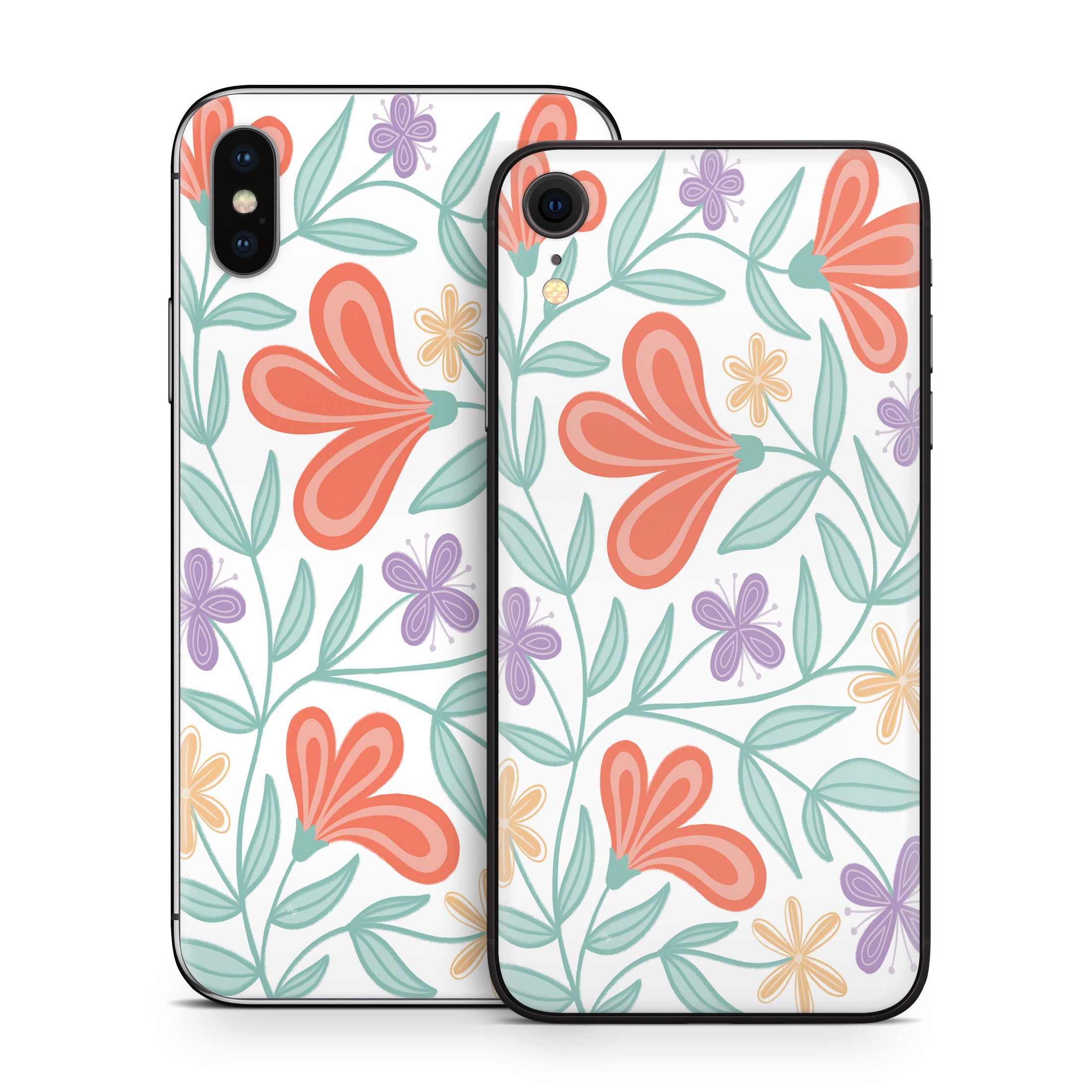 Summer Blooms - Apple iPhone X Skin