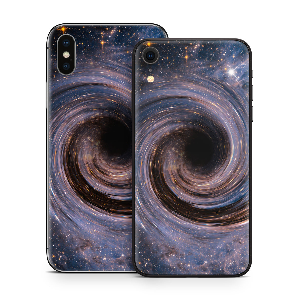 Through the Black Hole - Apple iPhone X Skin