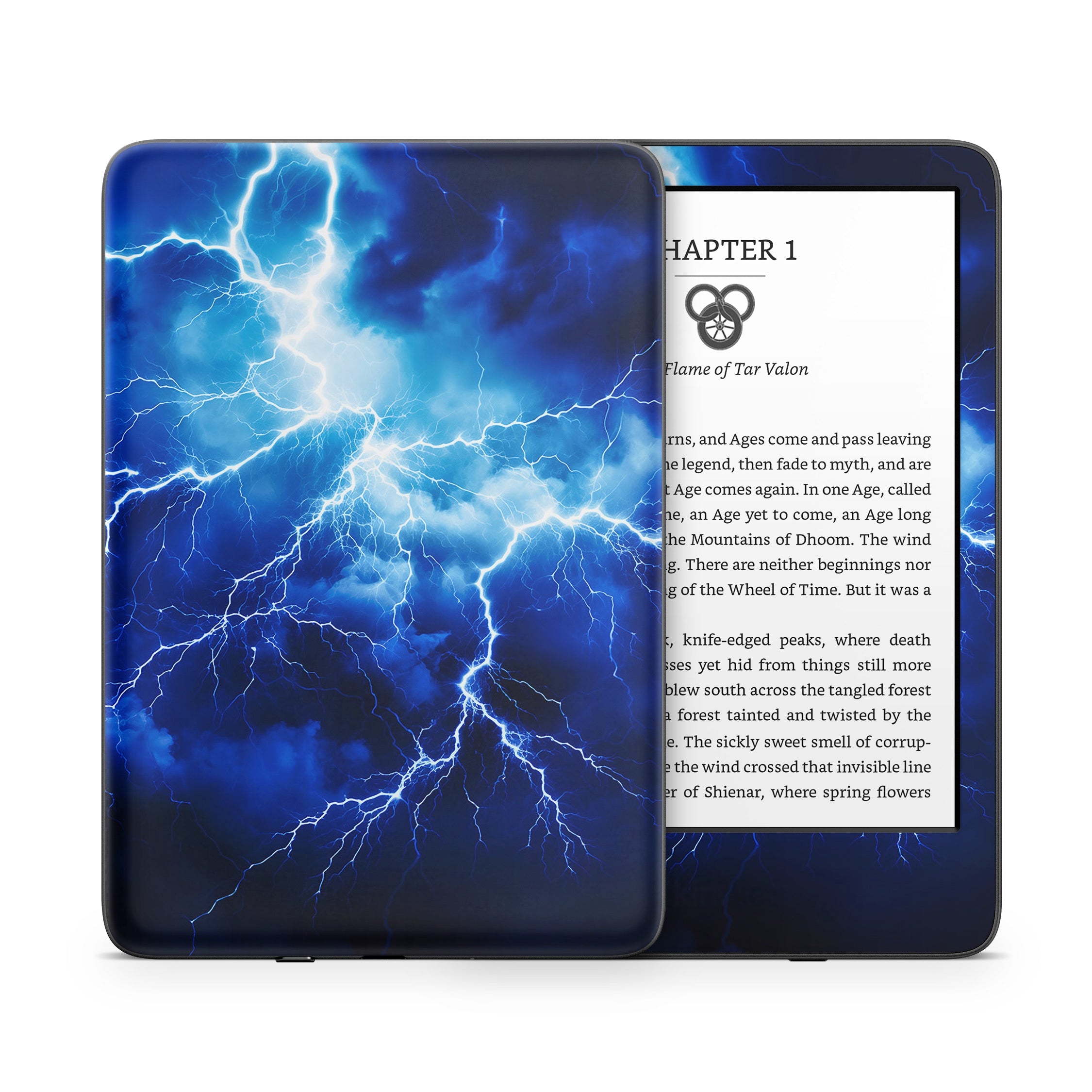Apocalypse Blue - Amazon Kindle Skin
