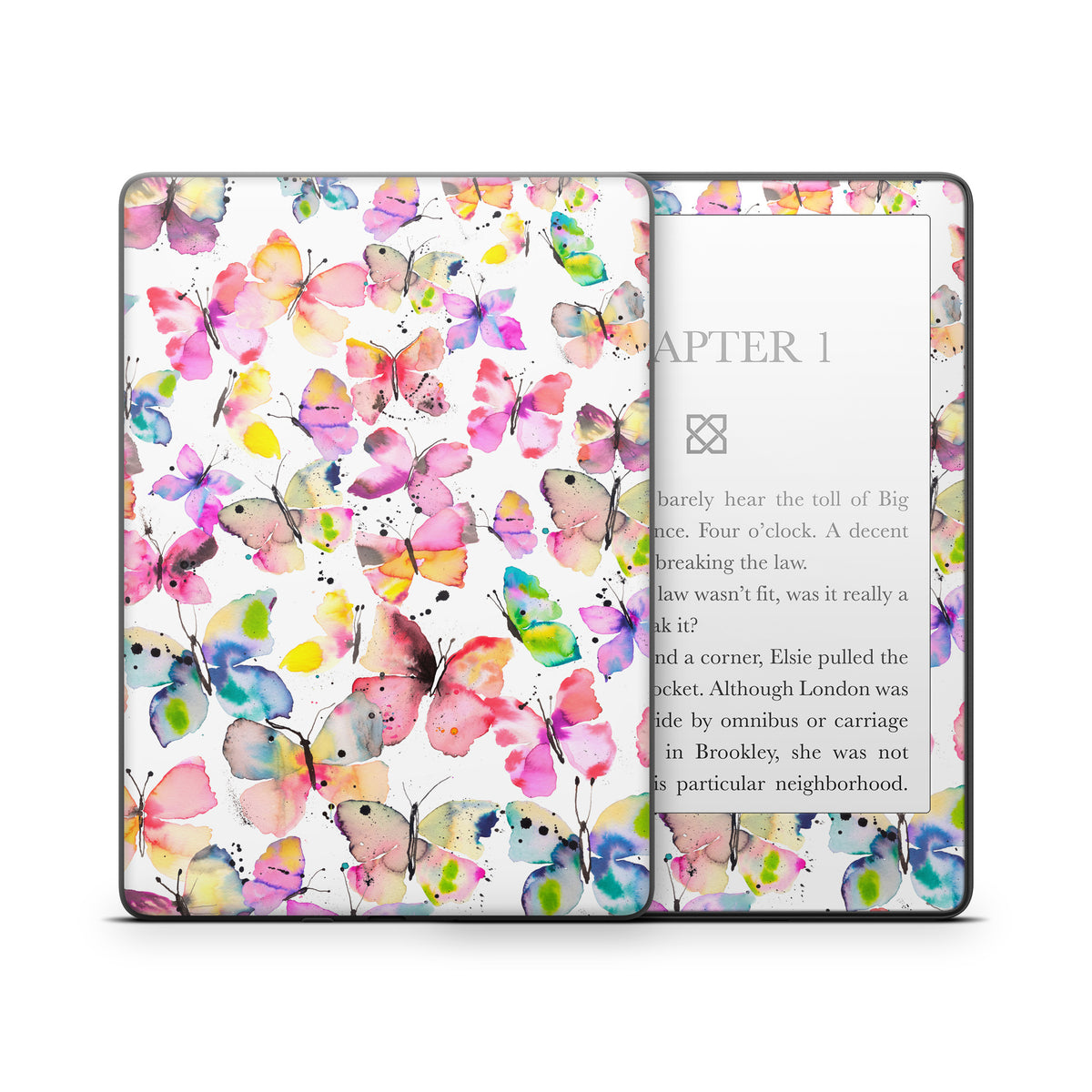 Artistic Butterflies - Amazon Kindle Skin