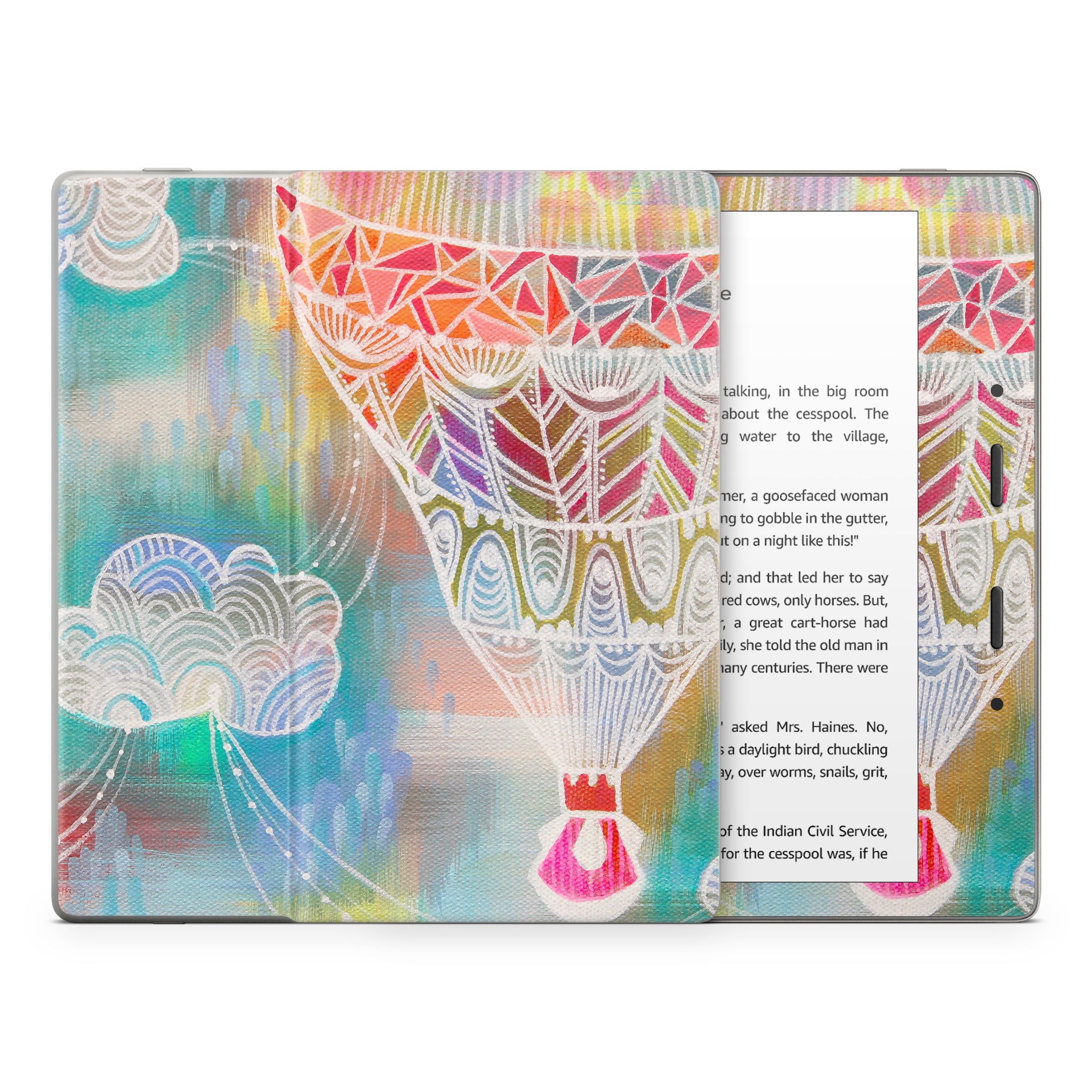 Balloon Ride - Amazon Kindle Skin