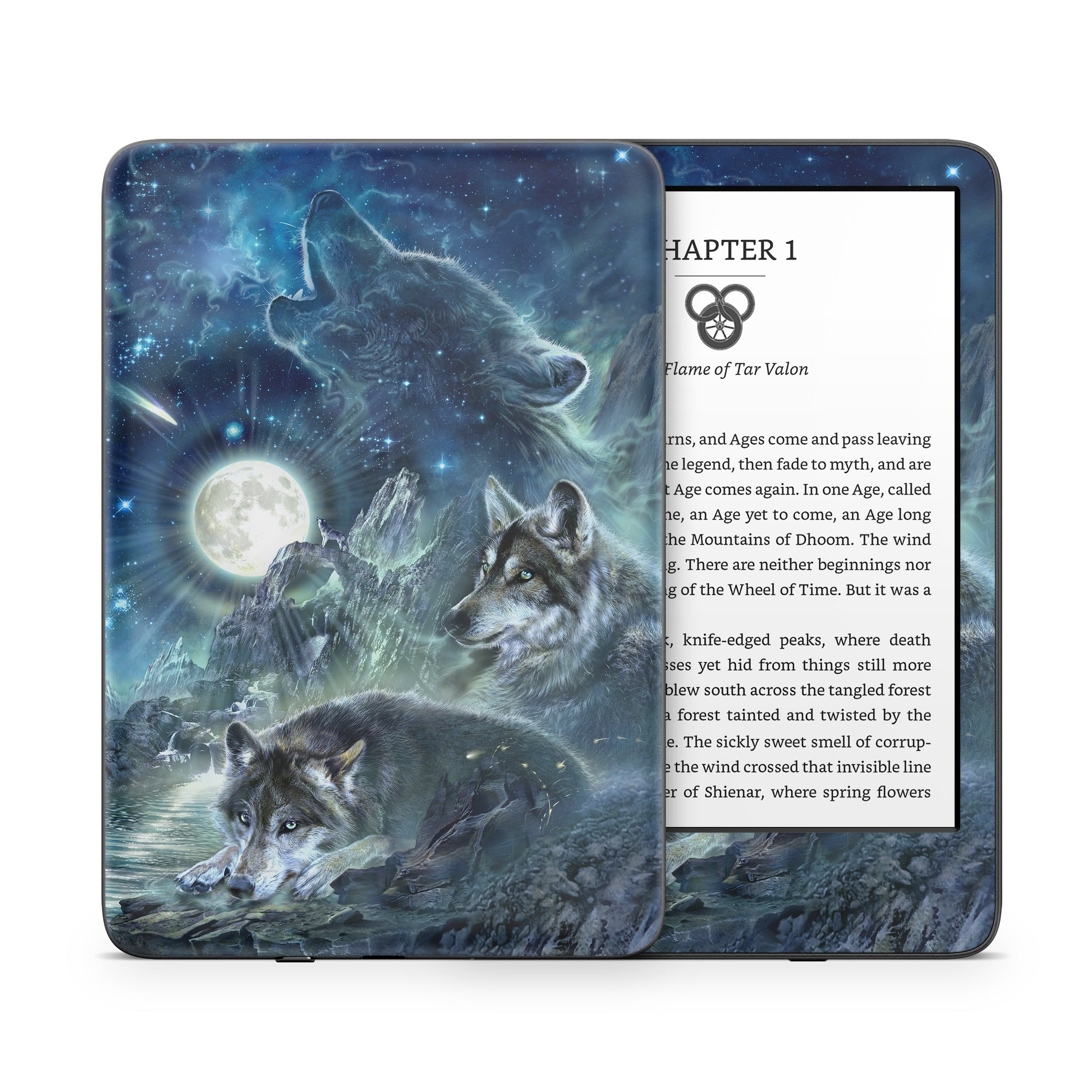 Bark At The Moon - Amazon Kindle Skin