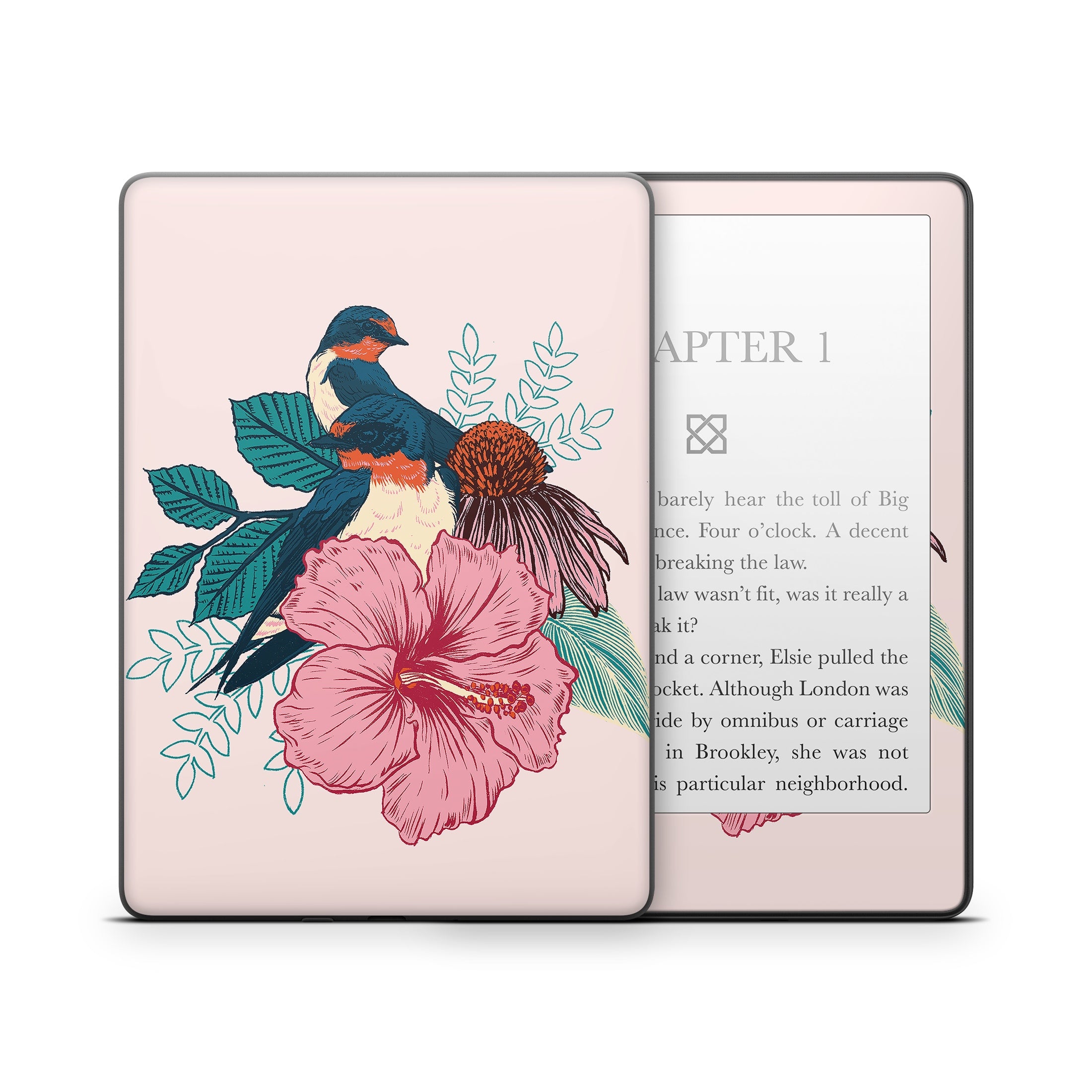 Barn Swallows - Amazon Kindle Skin