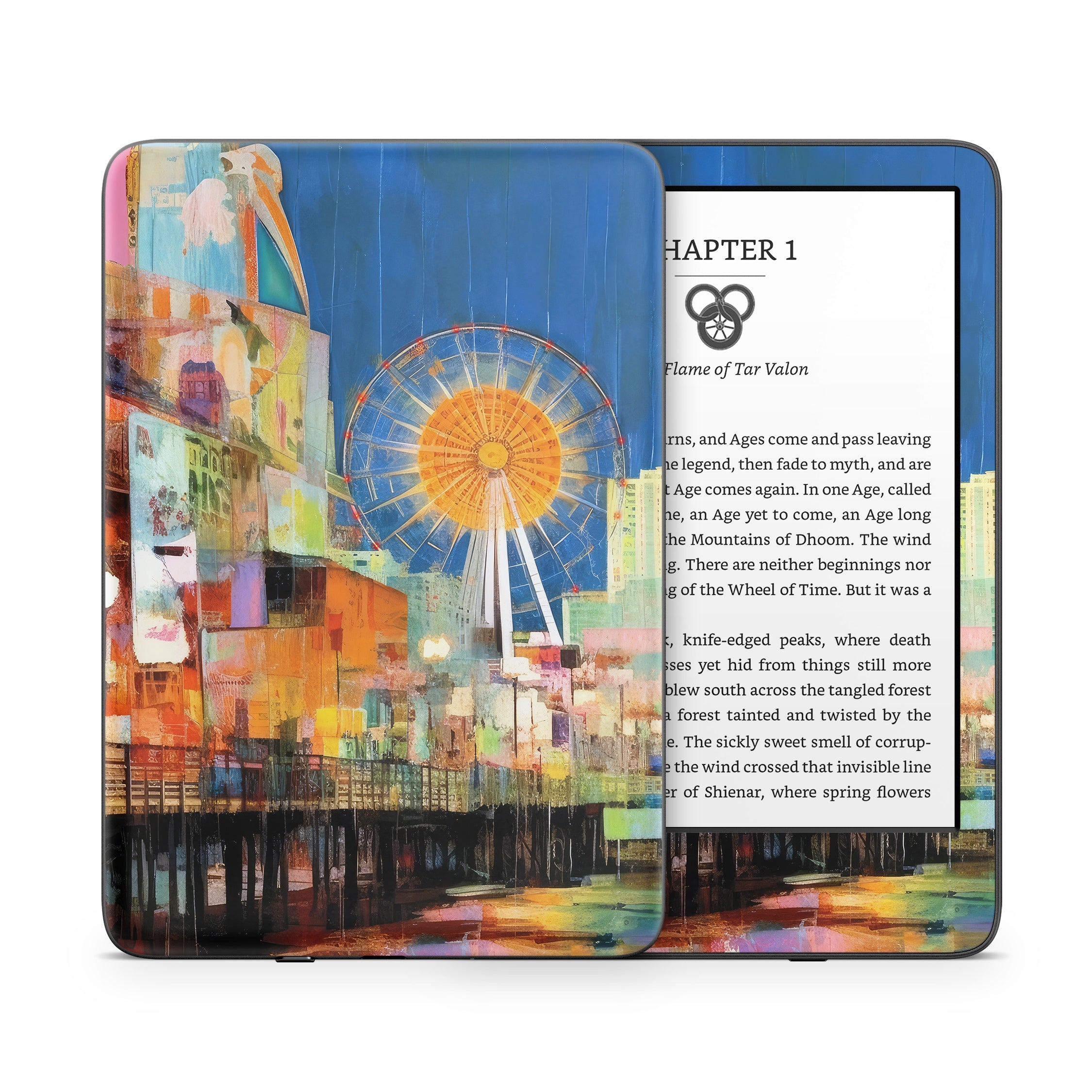 Boardwalk Memories - Amazon Kindle Skin