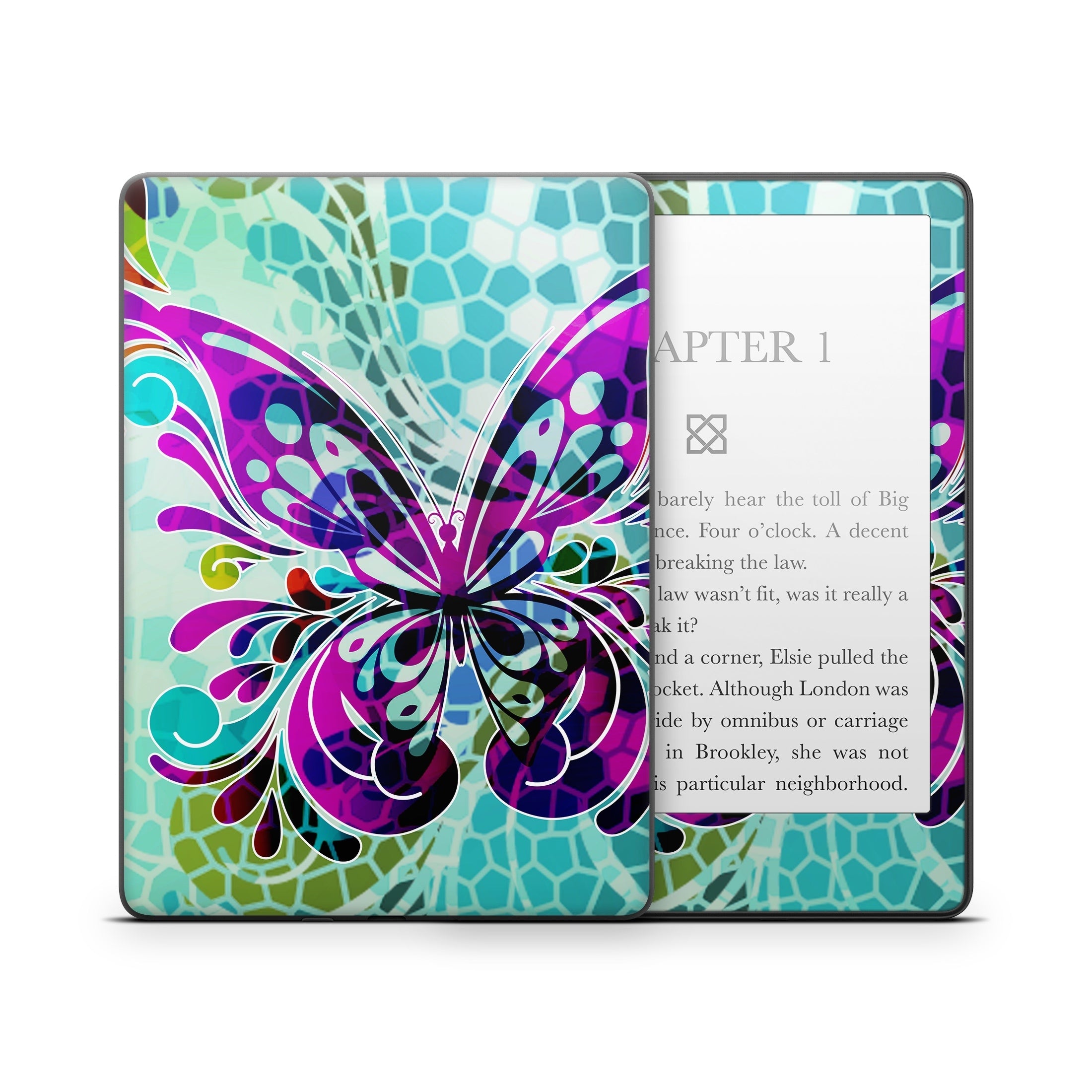 Butterfly Glass - Amazon Kindle Skin