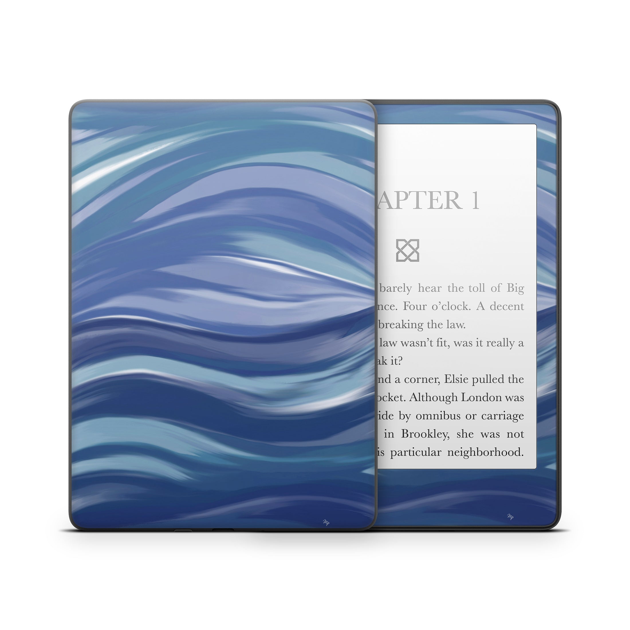 Blue Sea - Amazon Kindle Skin