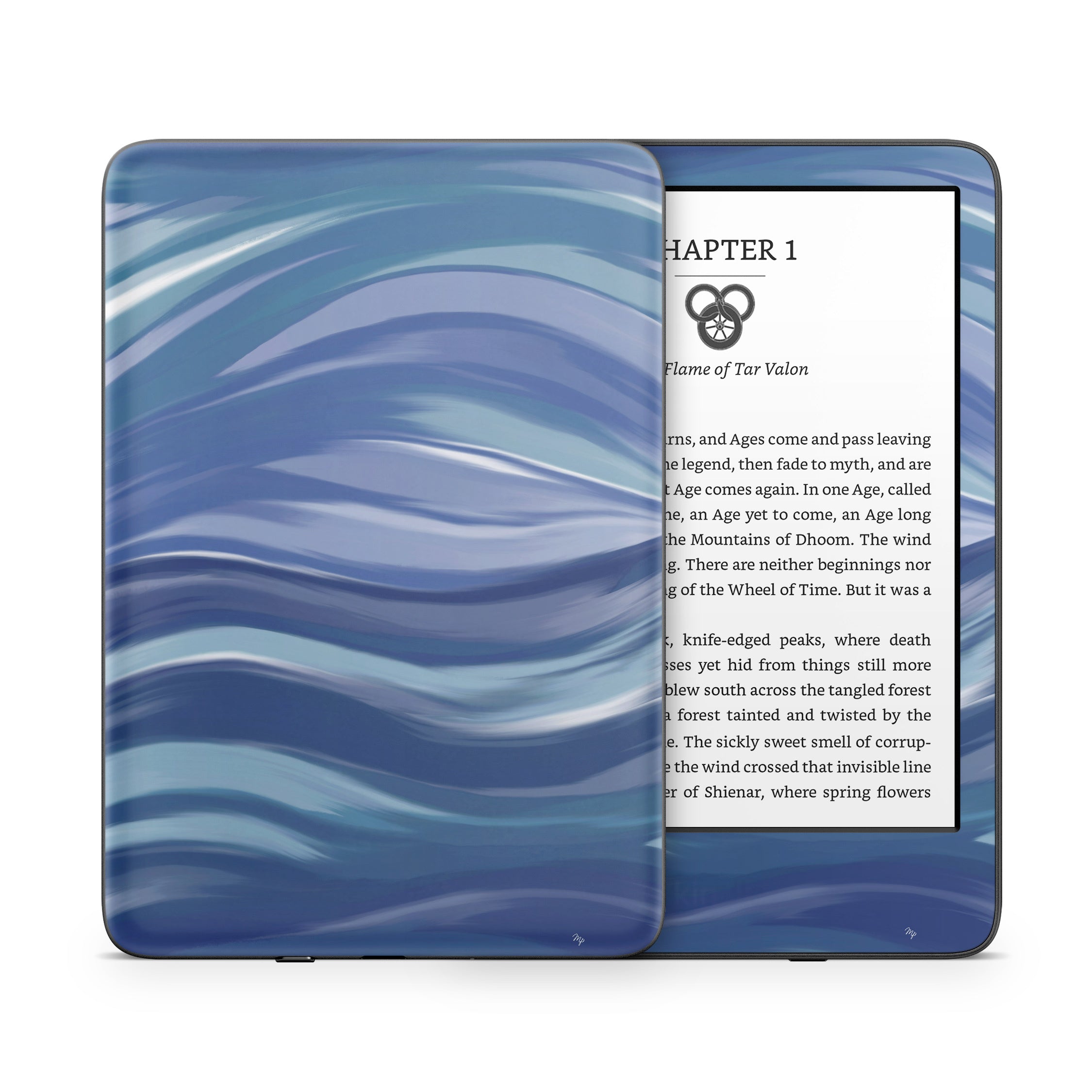 Blue Sea - Amazon Kindle Skin