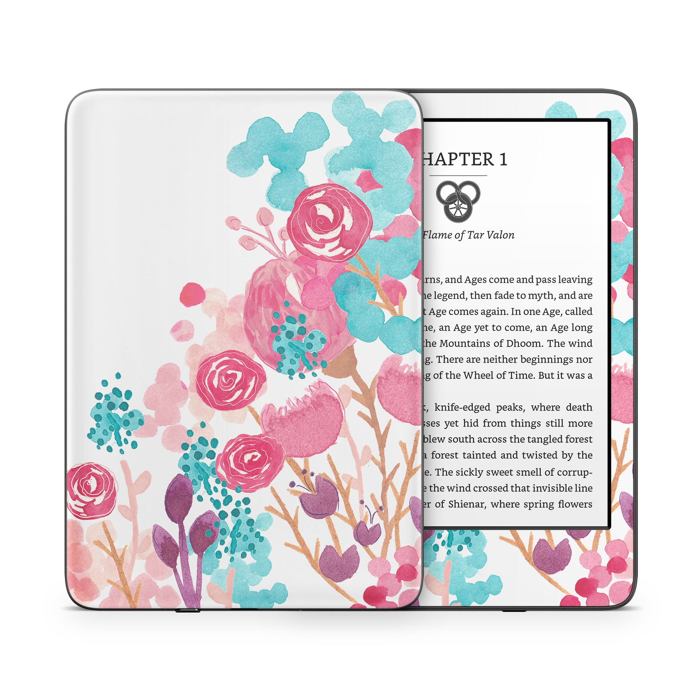 Blush Blossoms - Amazon Kindle Skin