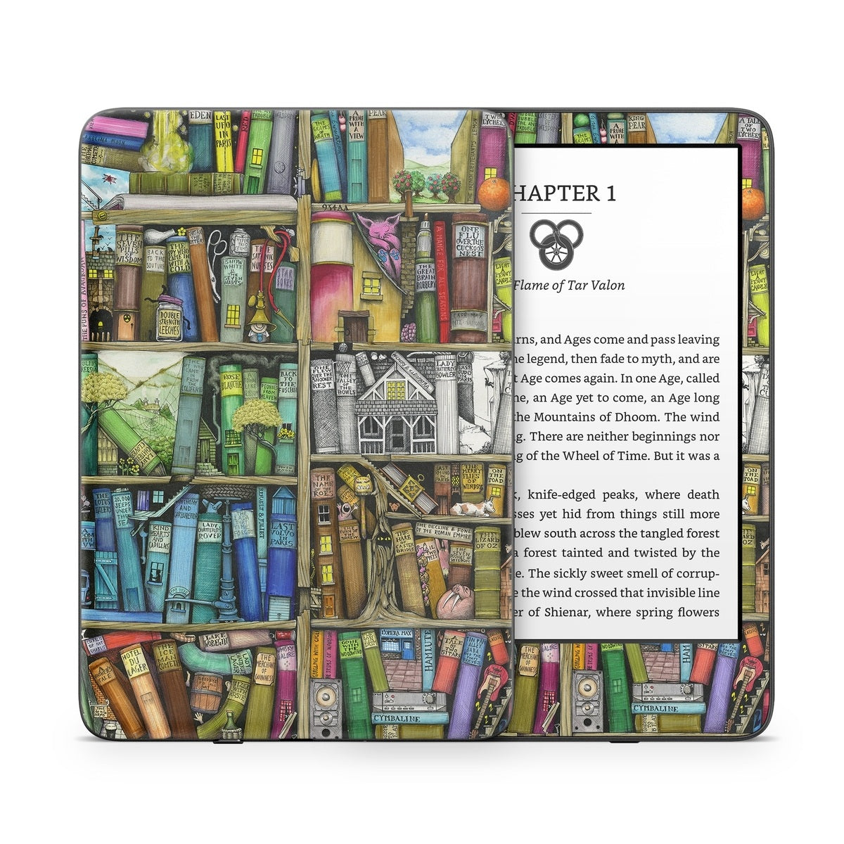 Bookshelf - Amazon Kindle Skin