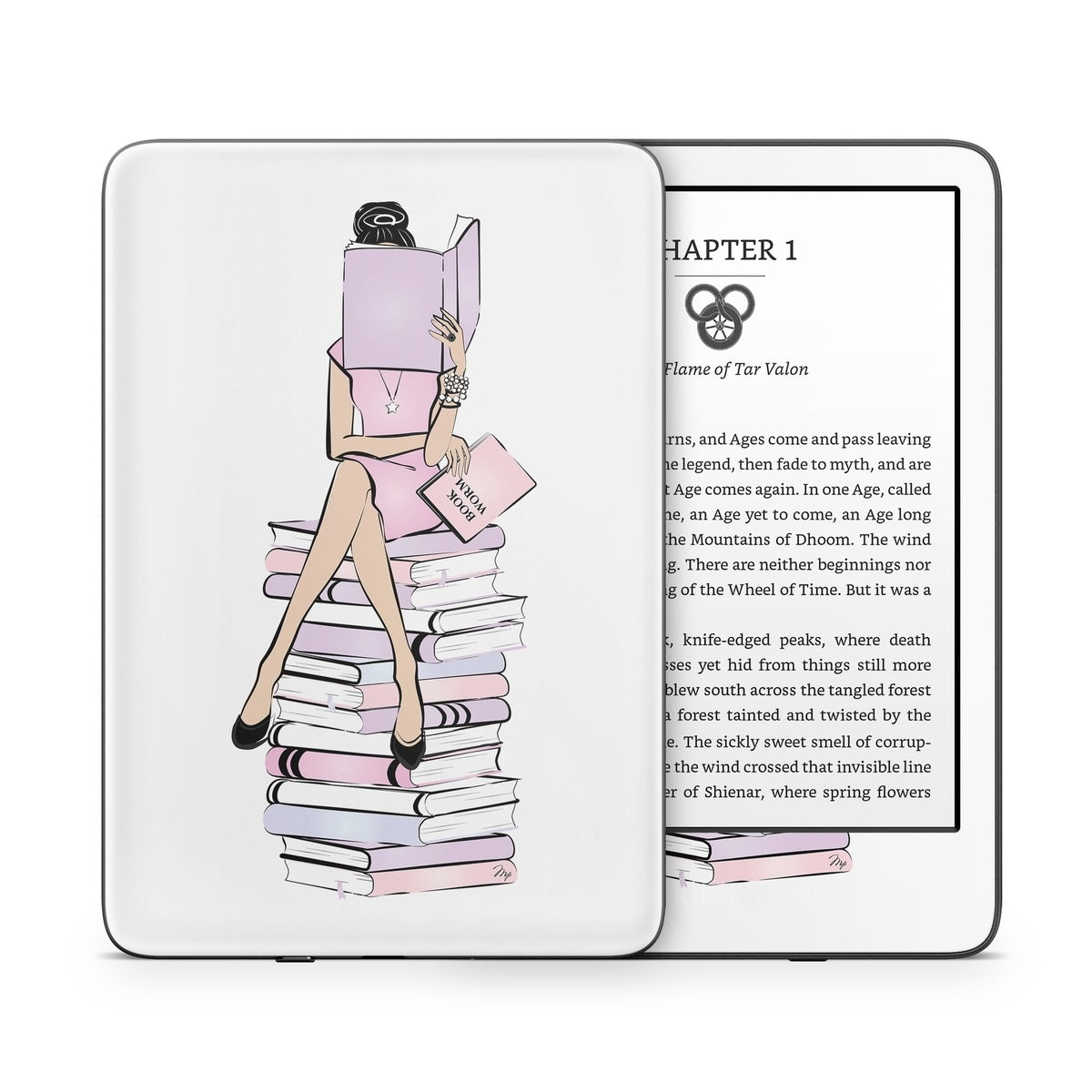 Bookworm - Amazon Kindle Skin