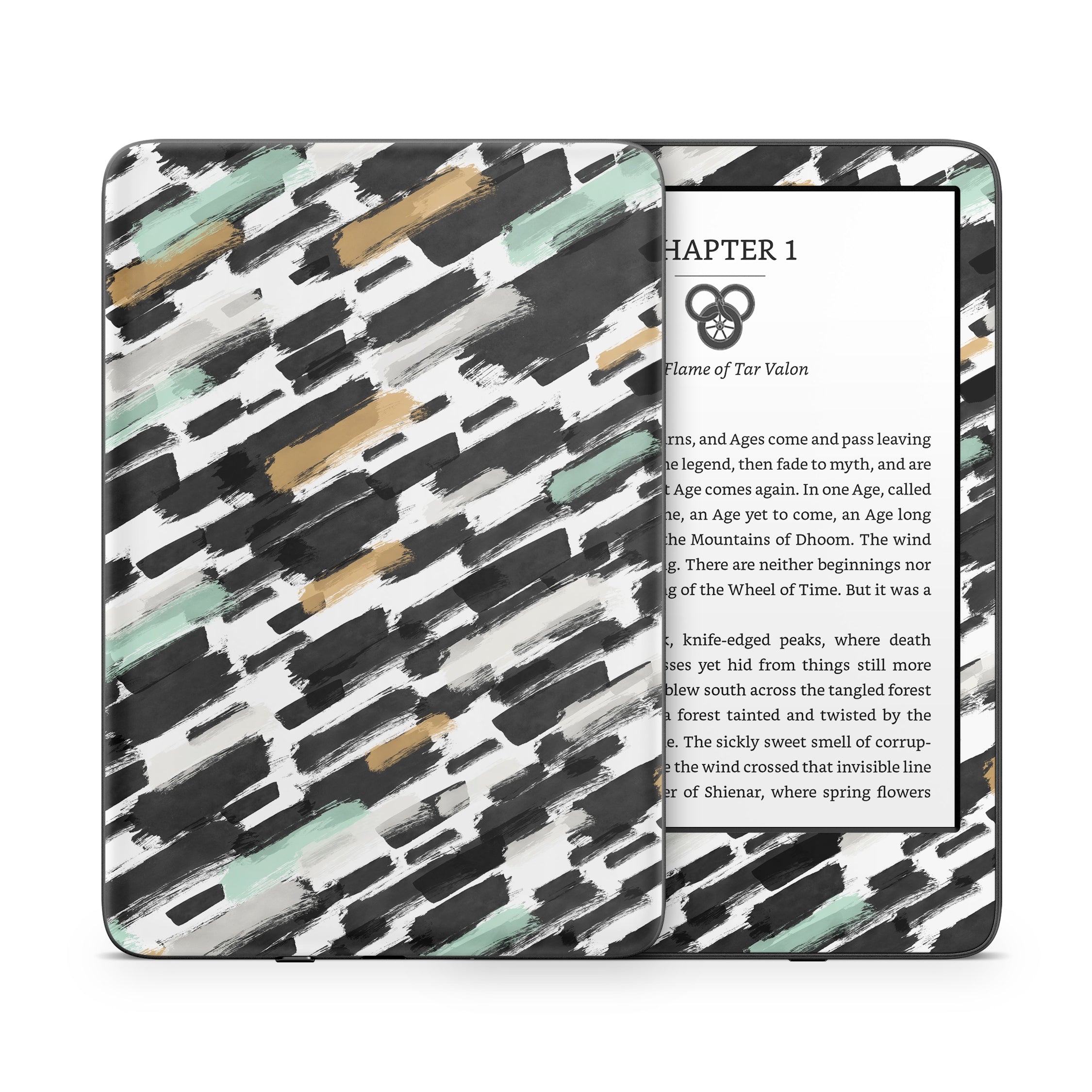 Brushin Up - Amazon Kindle Skin