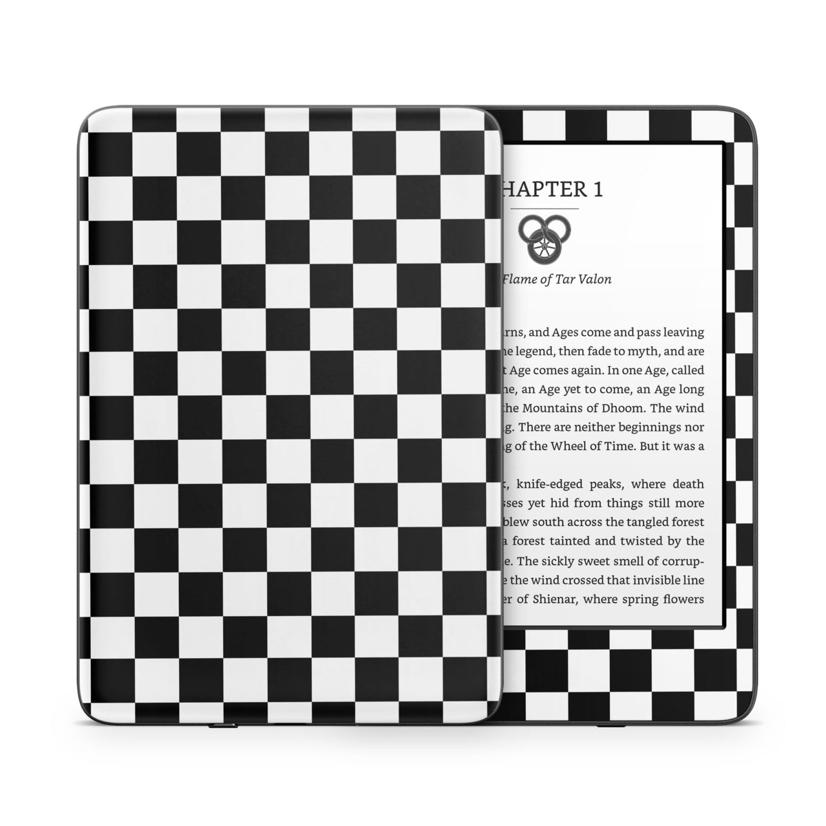 Checkers - Amazon Kindle Skin
