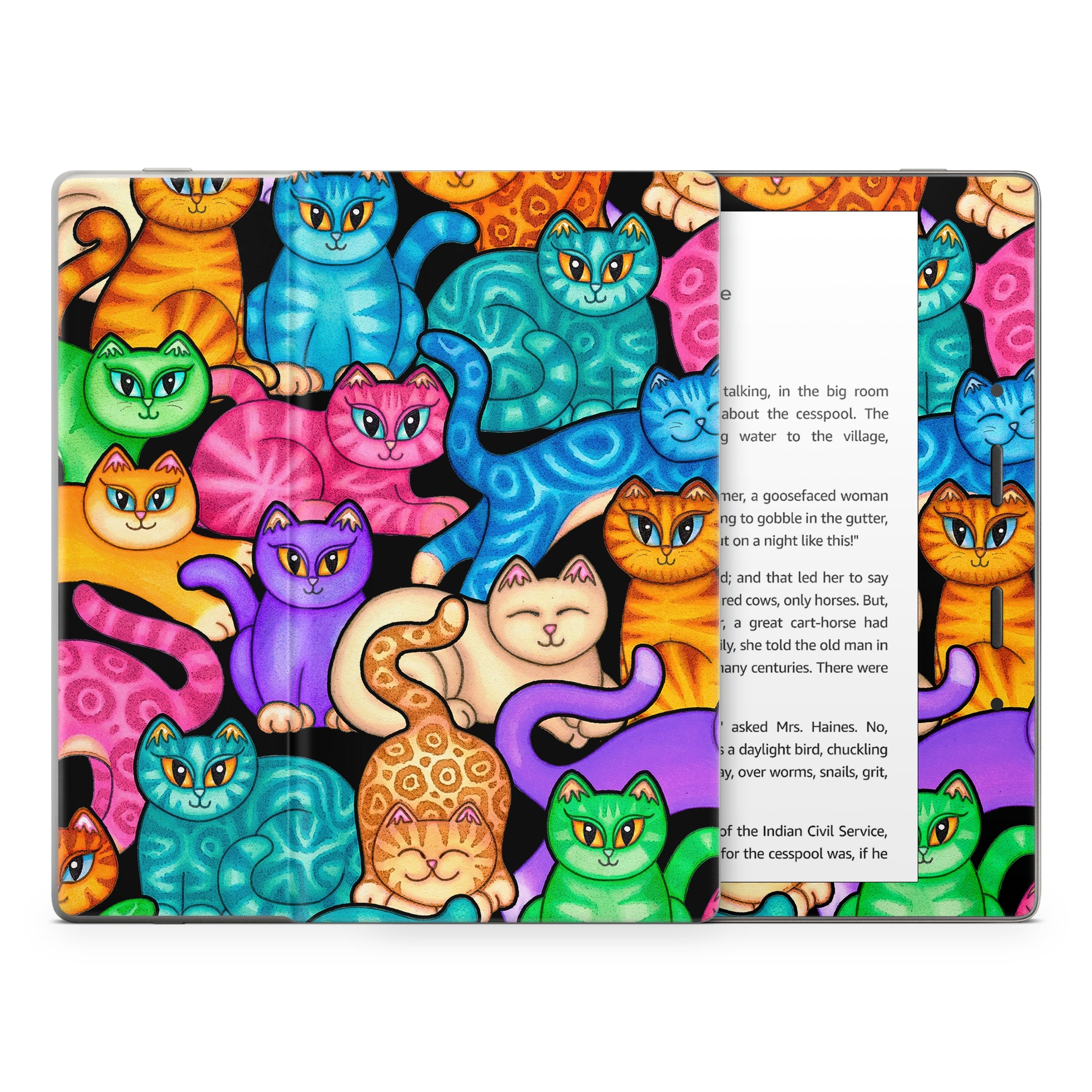 Colorful Kittens - Amazon Kindle Skin