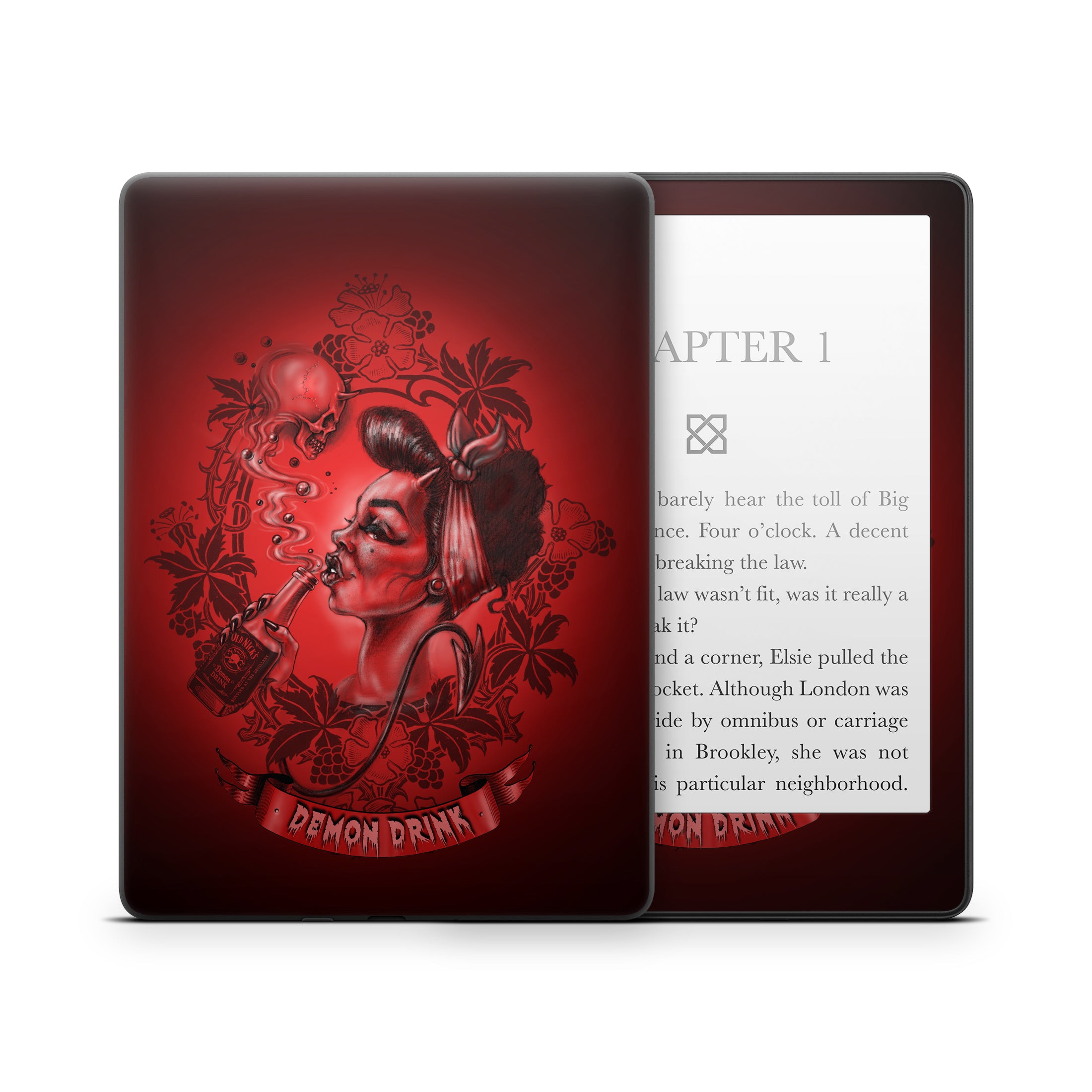 Demon Drink - Amazon Kindle Skin