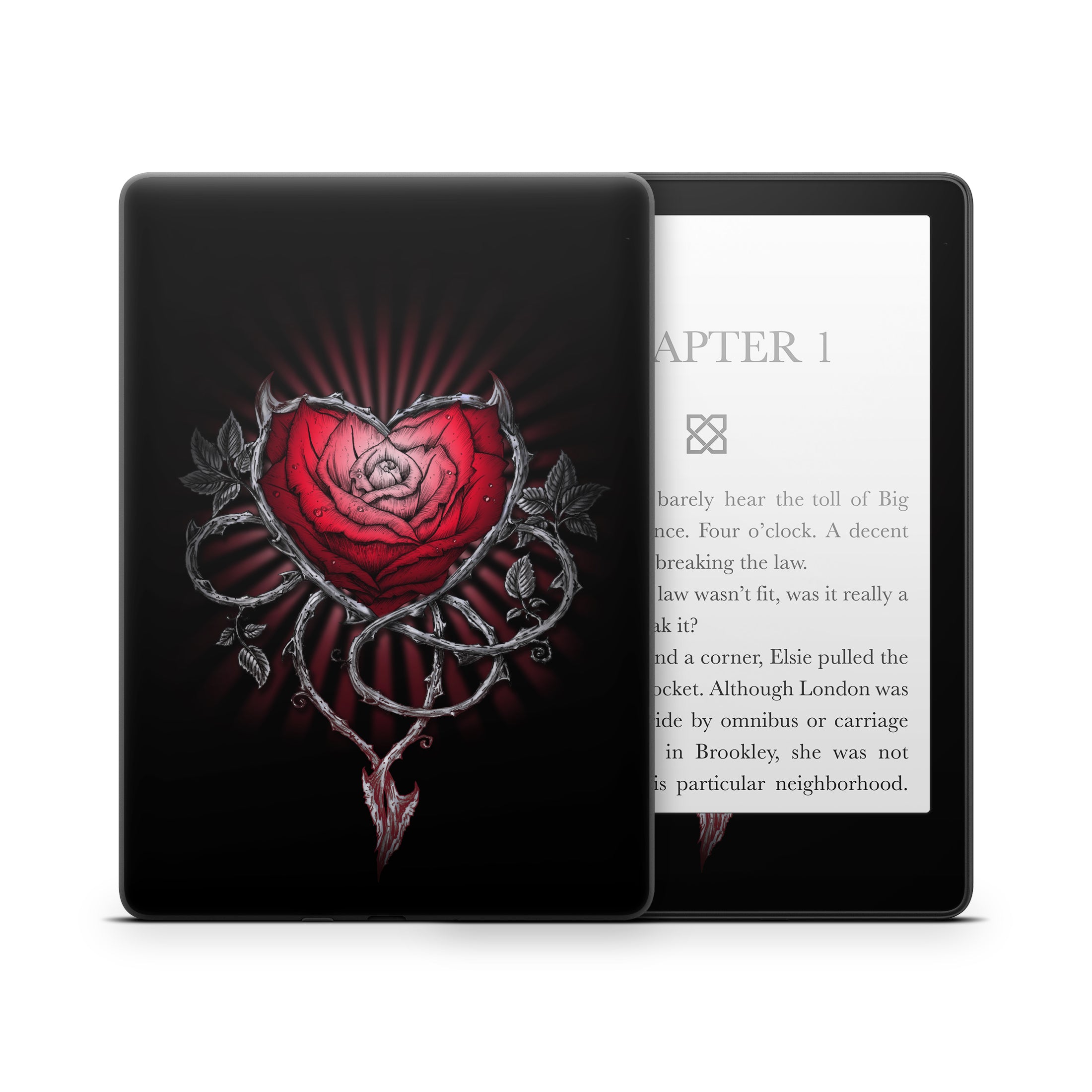 Devils Rose - Amazon Kindle Skin