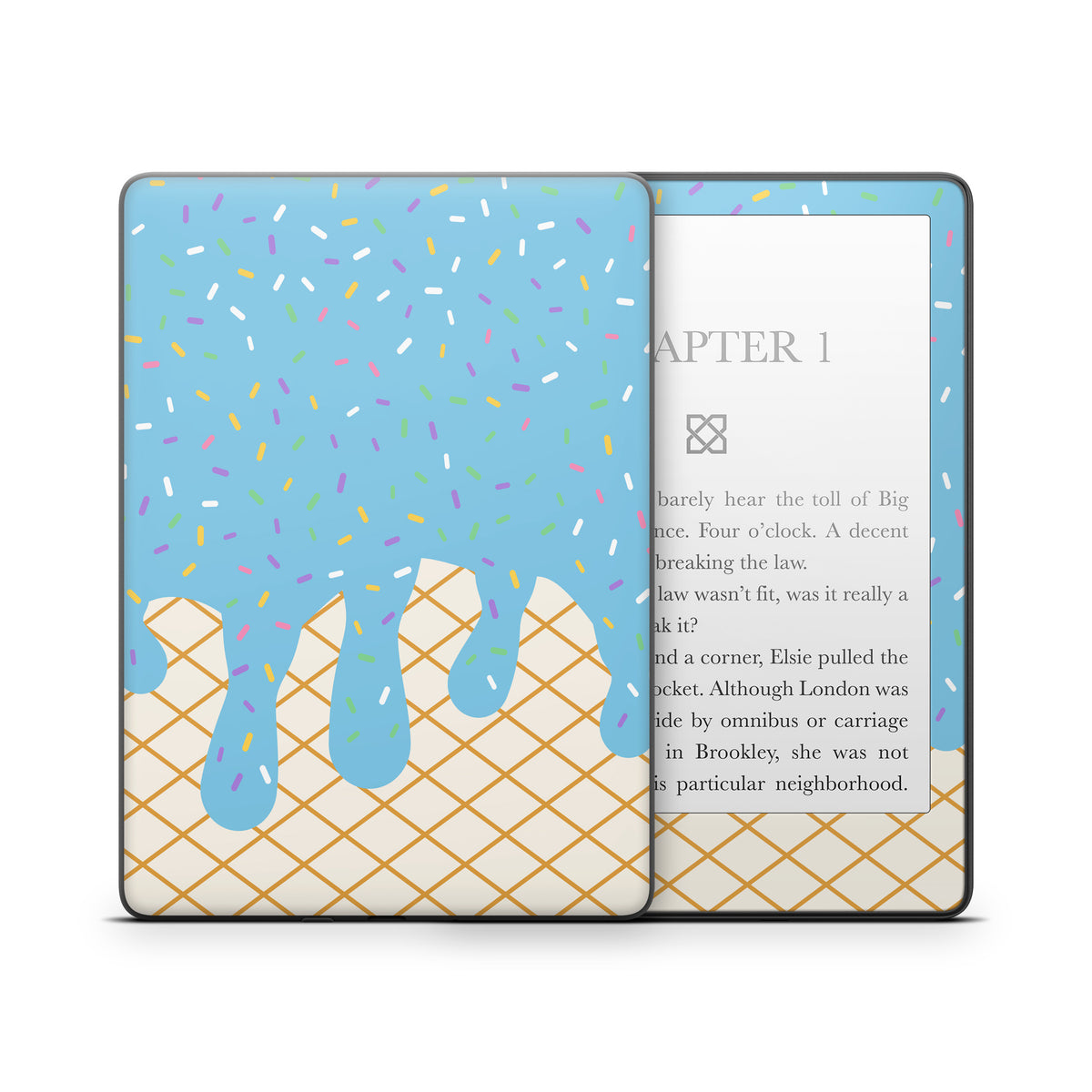 Cotton Candy Ice Cream Drip - Amazon Kindle Skin