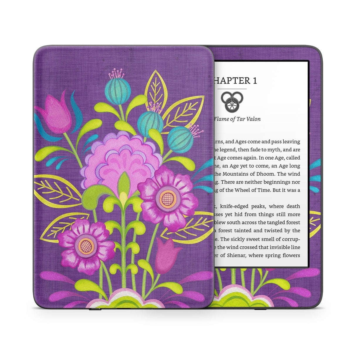 Floral Bouquet - Amazon Kindle Skin