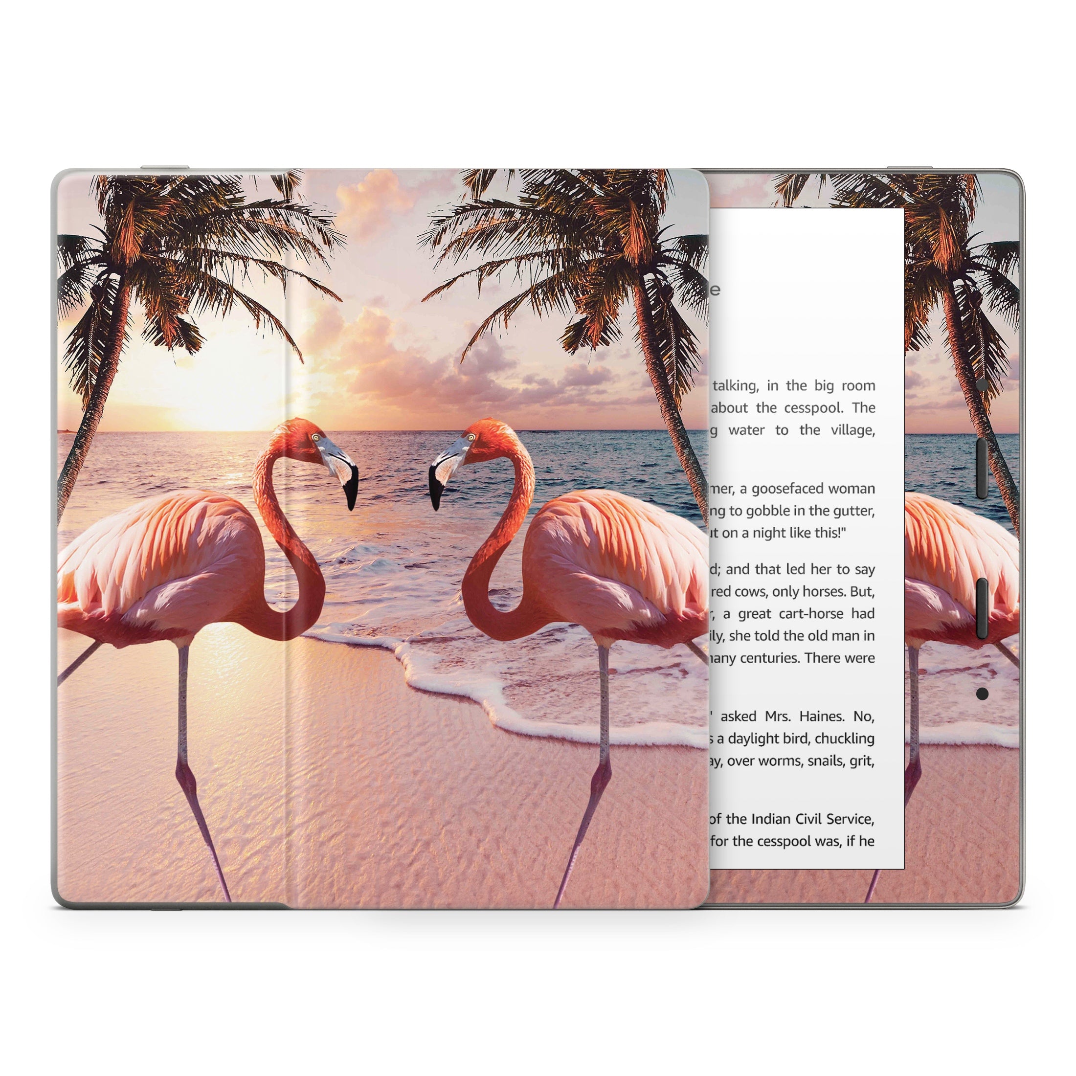 Flamingo Palm - Amazon Kindle Skin