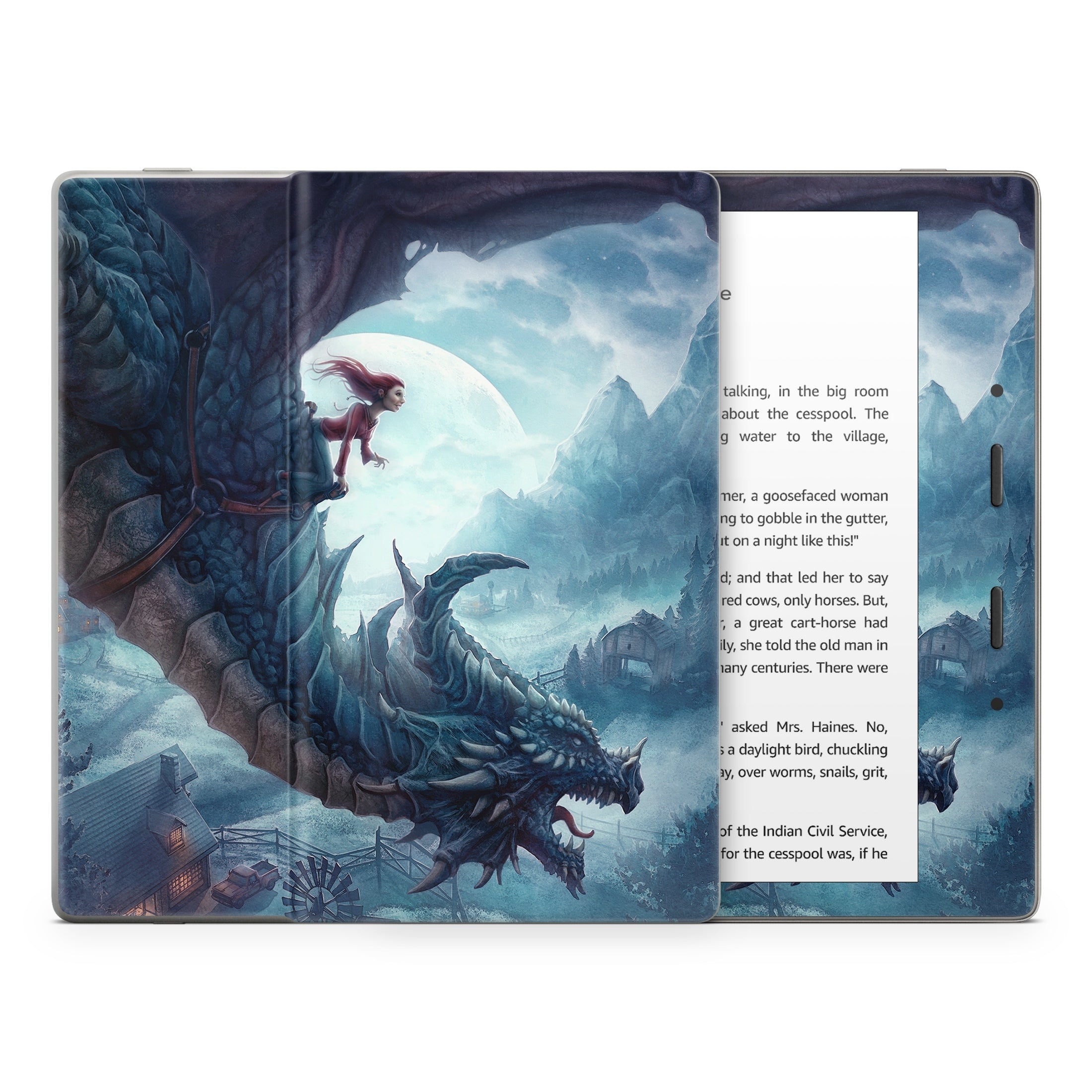 Flying Dragon - Amazon Kindle Skin
