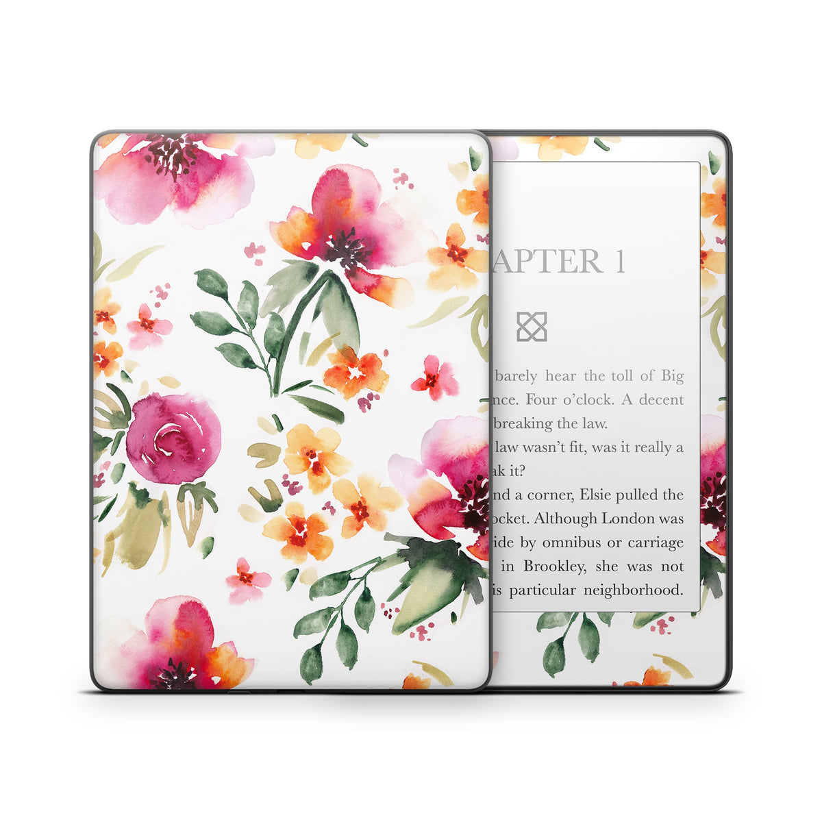 Fresh Flowers Amazon Kindle Skin