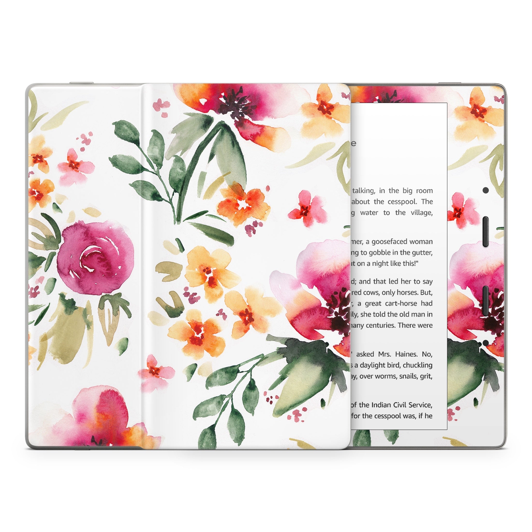 Fresh Flowers - Amazon Kindle Skin