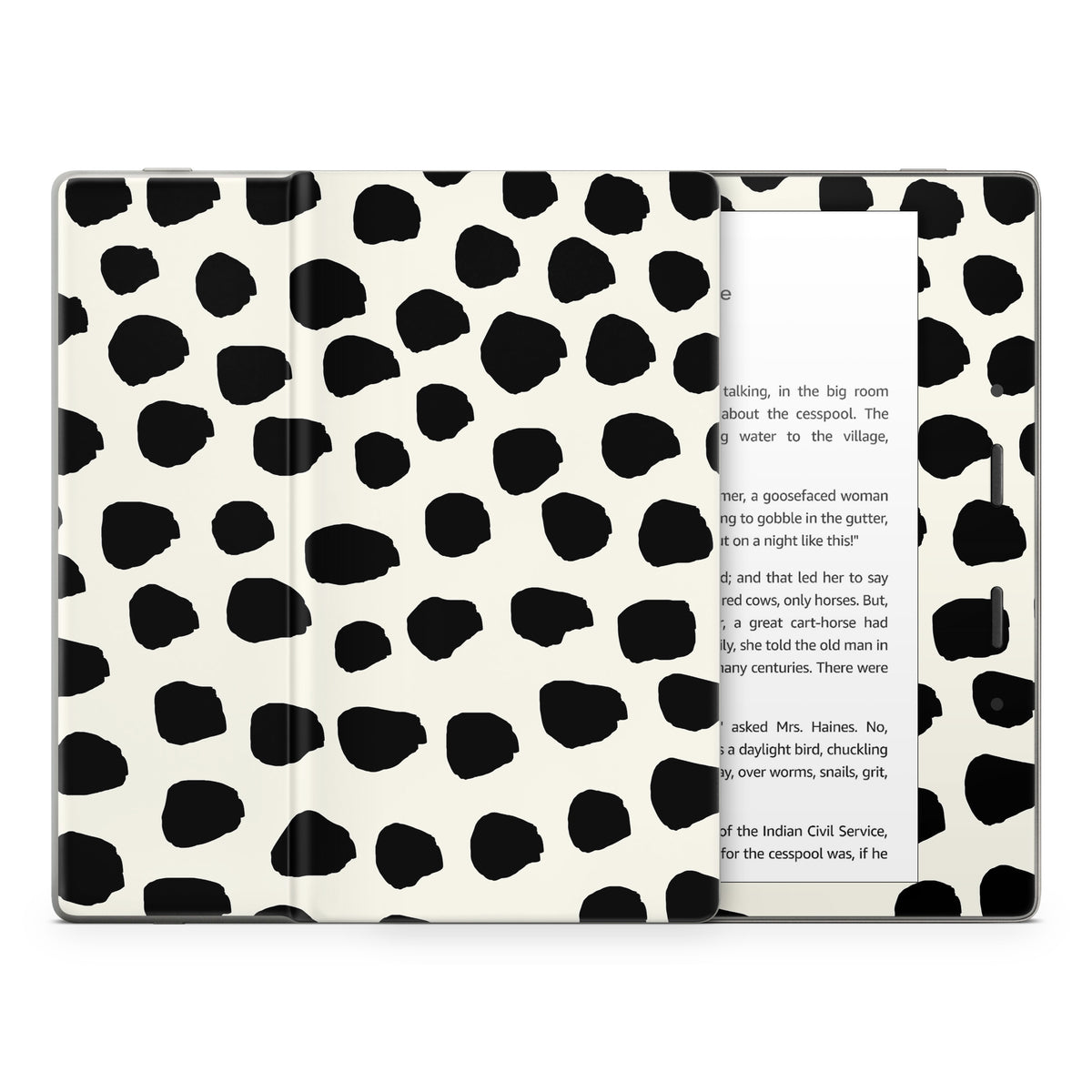 Inky Spots Cream - Amazon Kindle Skin