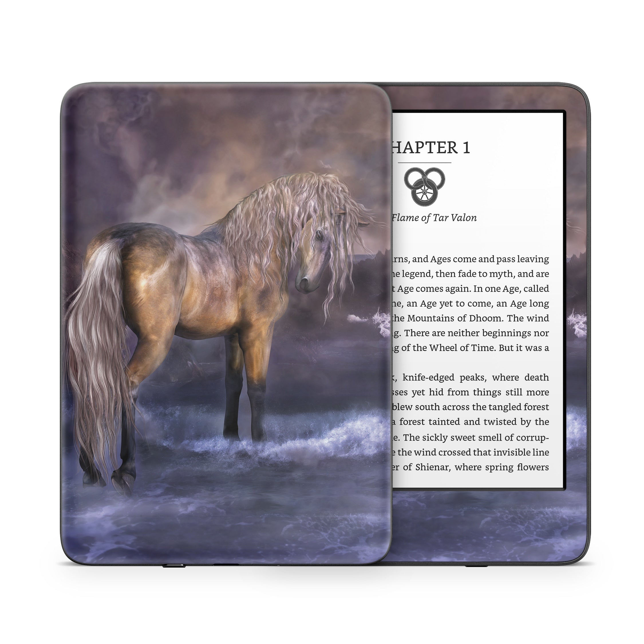 Lavender Dawn - Amazon Kindle Skin