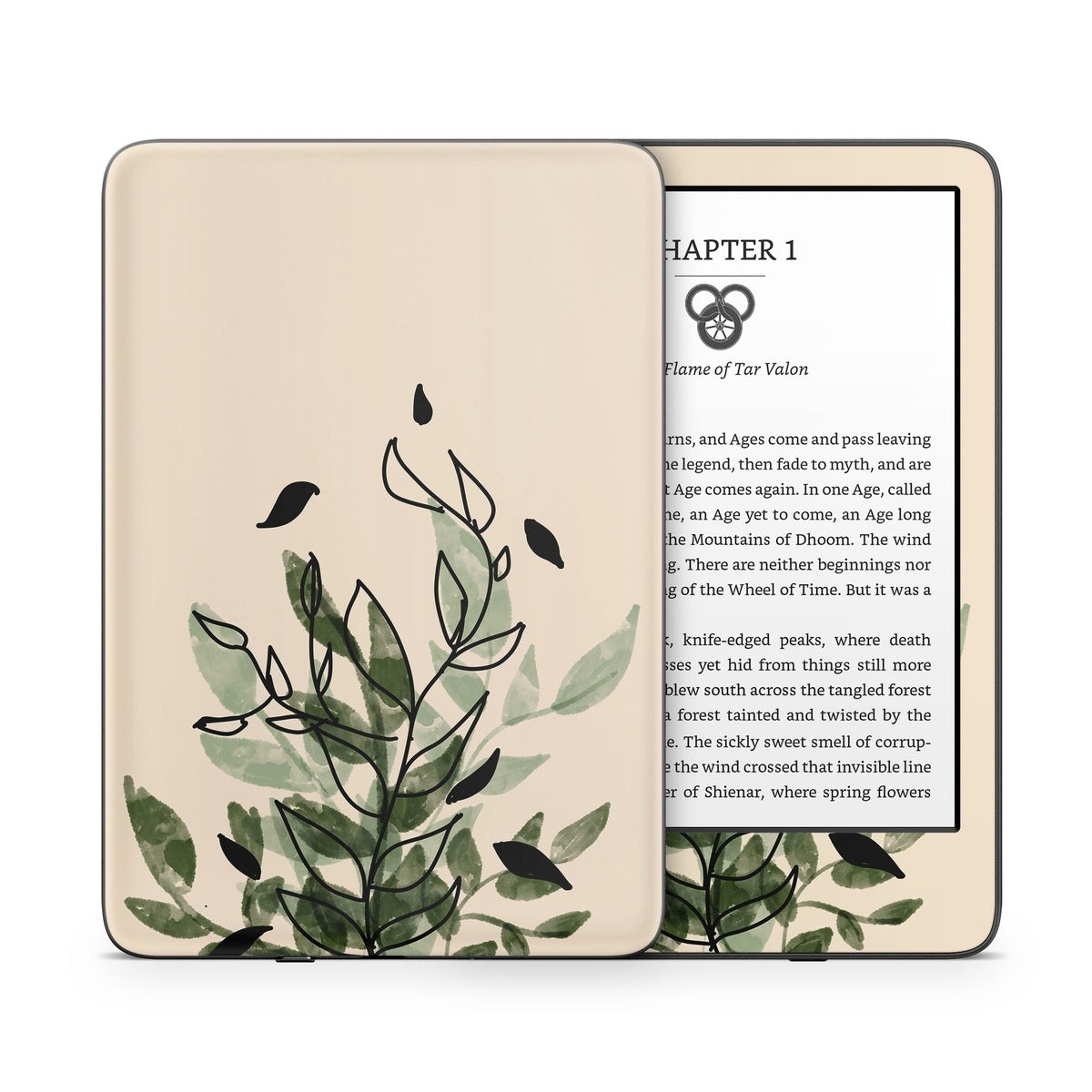 Leaves - Amazon Kindle Skin