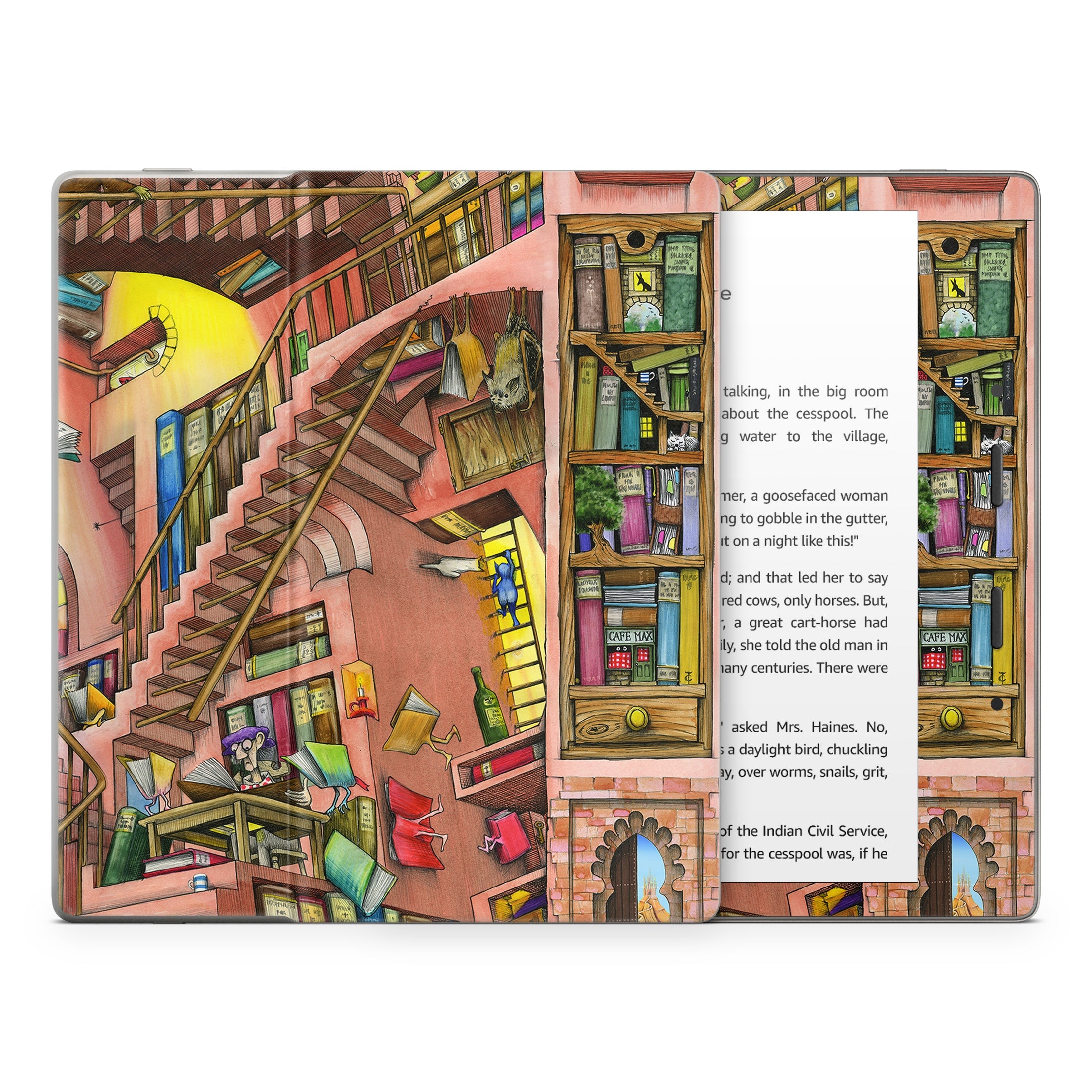 Library Magic - Amazon Kindle Skin